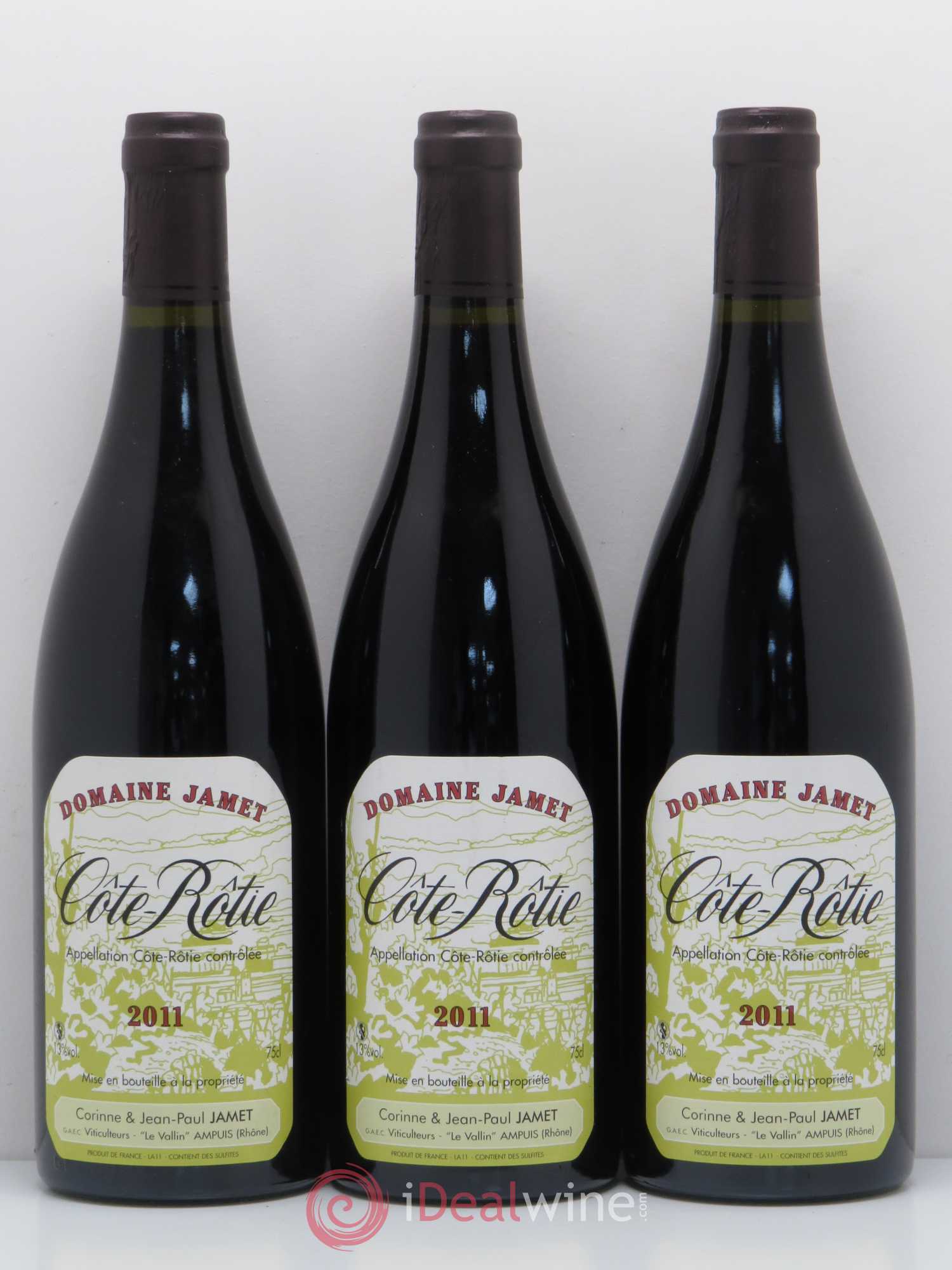 Côte-Rôtie Jamet (Domaine) 2011 - Lot de 12 bouteilles - 3