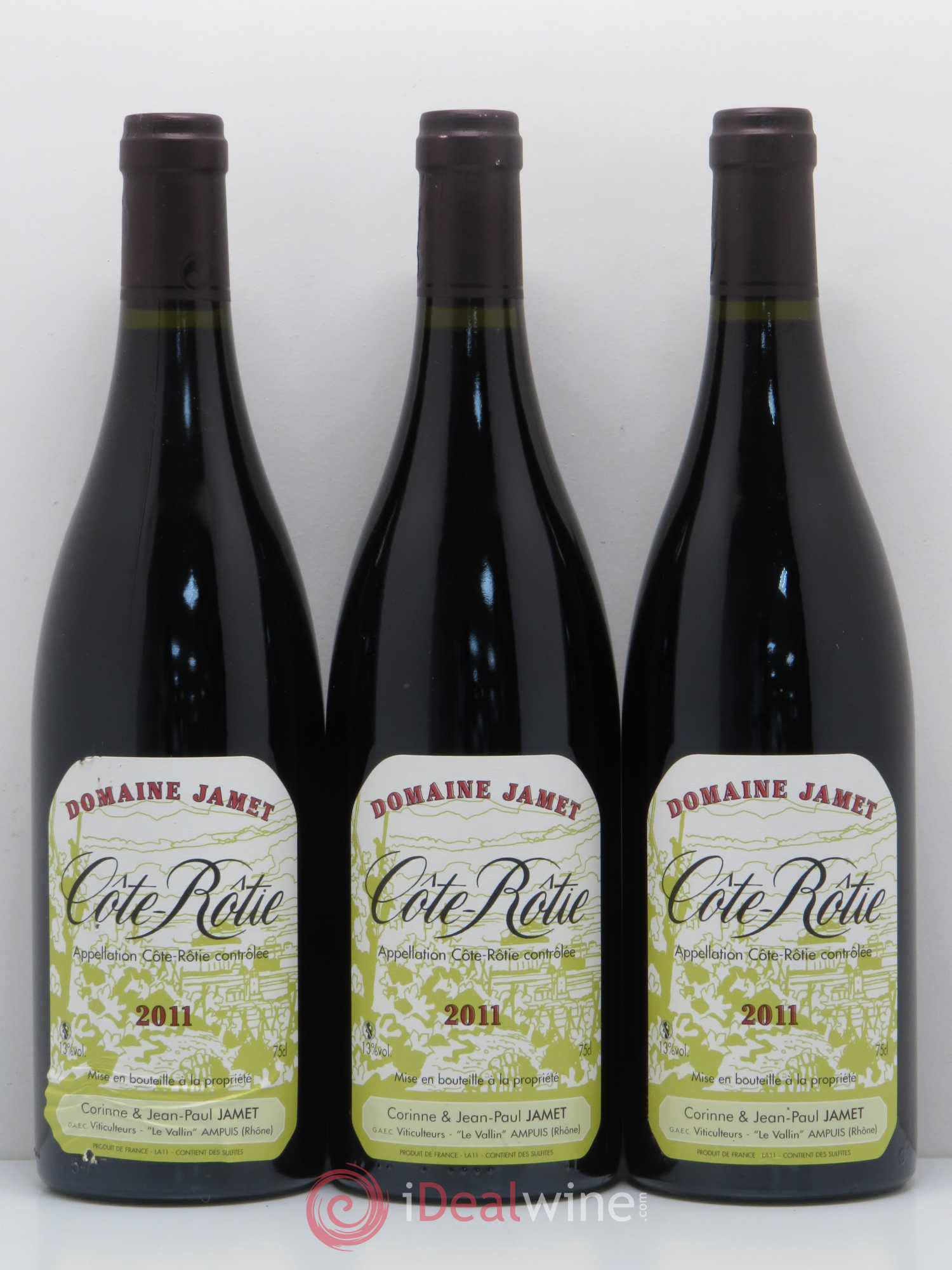 Côte-Rôtie Jamet (Domaine) 2011 - Lot de 12 bouteilles - 4