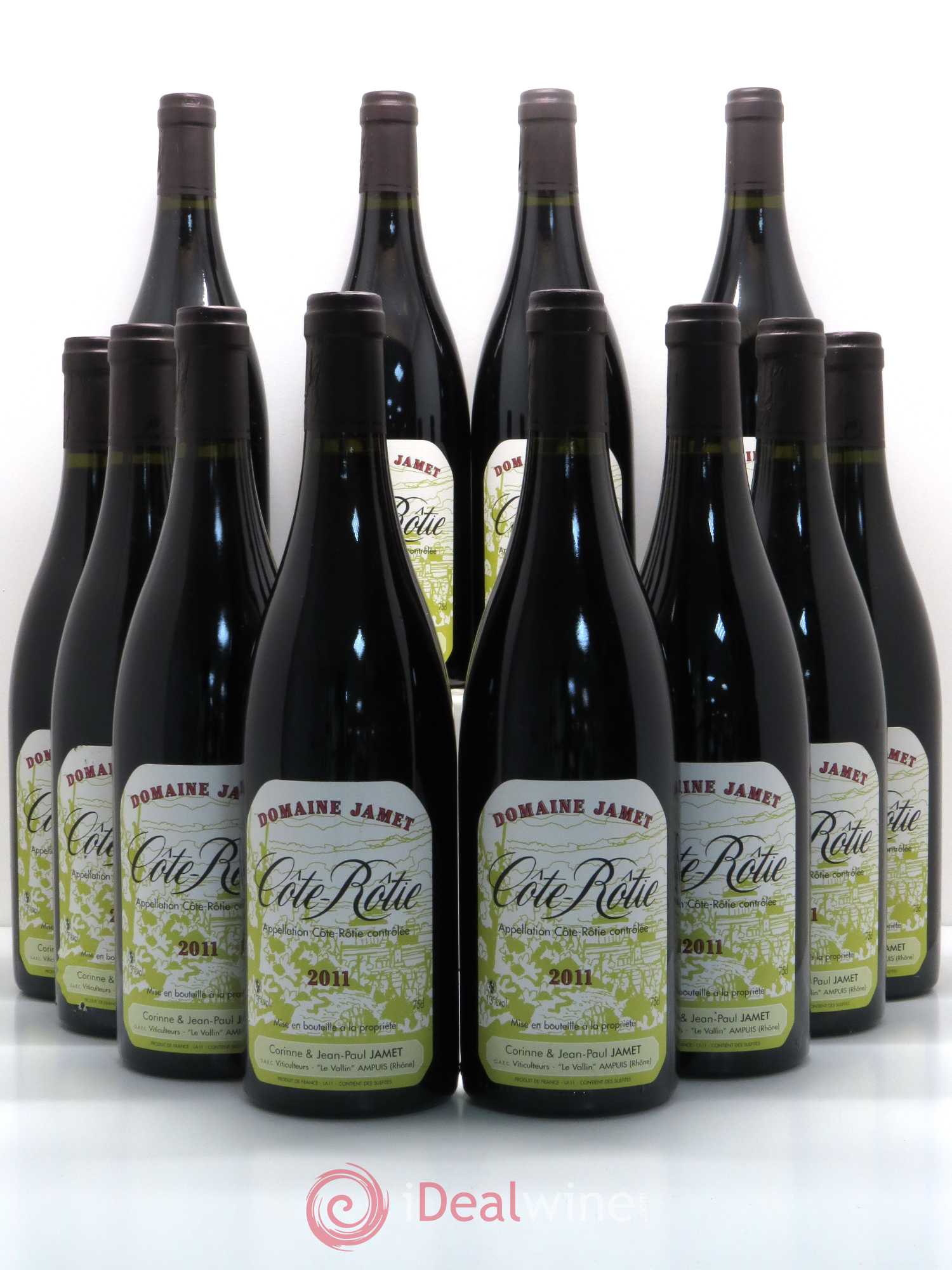 Côte-Rôtie Jamet (Domaine) 2011 - Lot de 12 bouteilles - 0