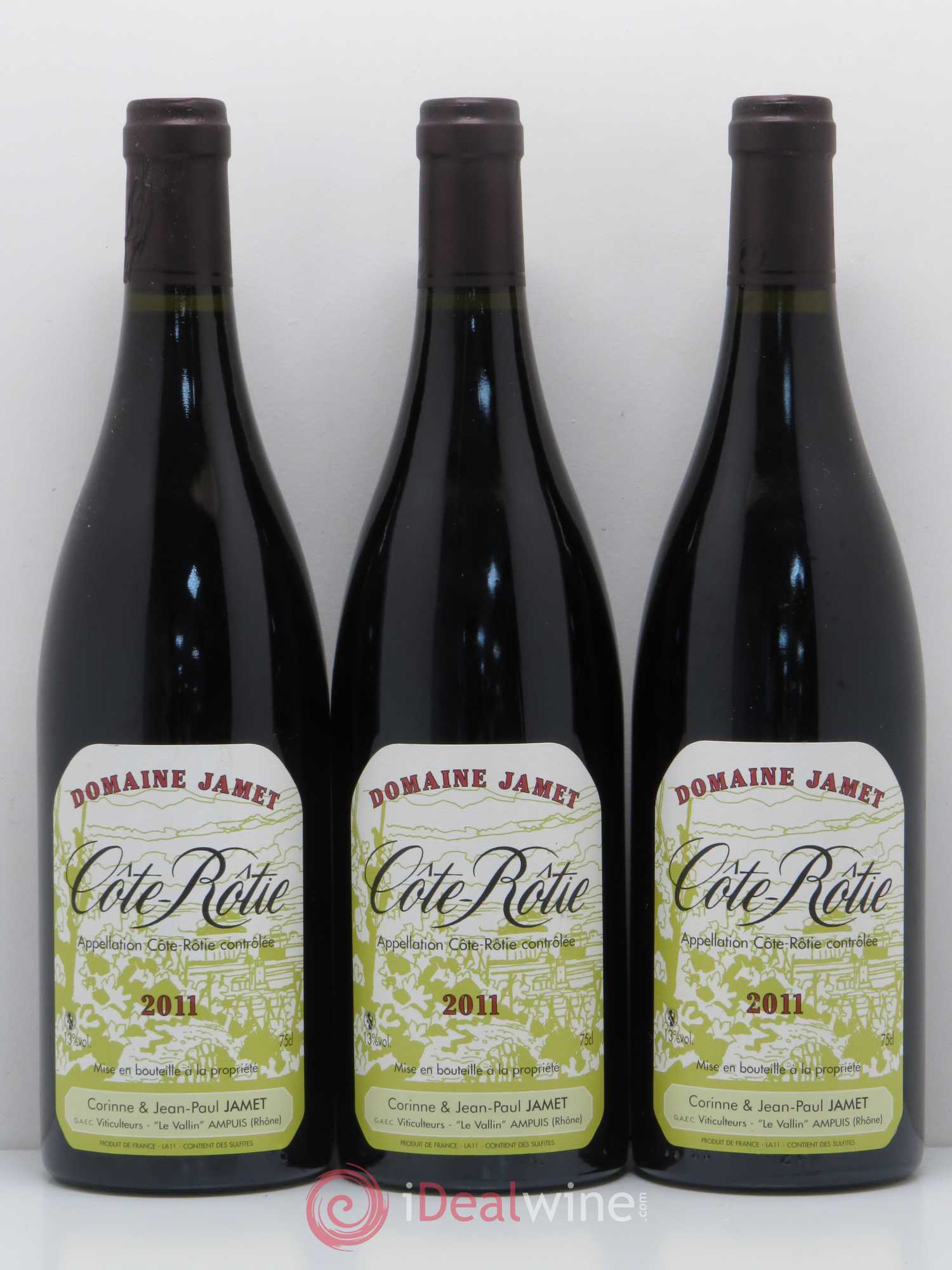 Côte-Rôtie Jamet (Domaine) 2011 - Lot de 6 bouteilles - 2