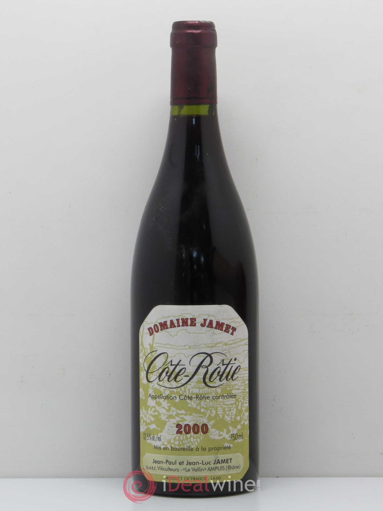 Côte-Rôtie Jamet (Domaine) 2000 - Lot de 1 bouteille - 0