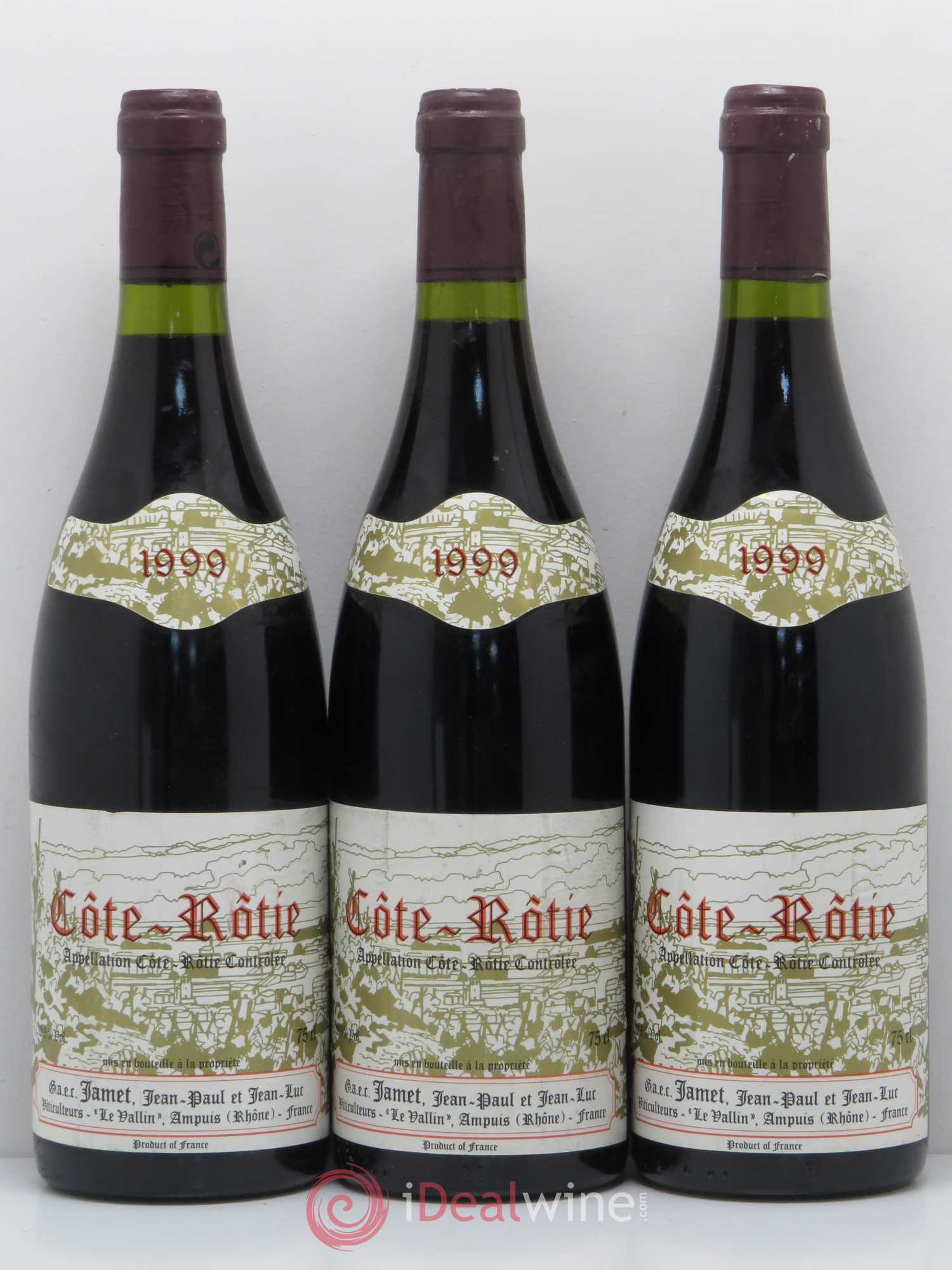Côte-Rôtie Jamet (Domaine) 1999 - Lot de 6 bouteilles - 2