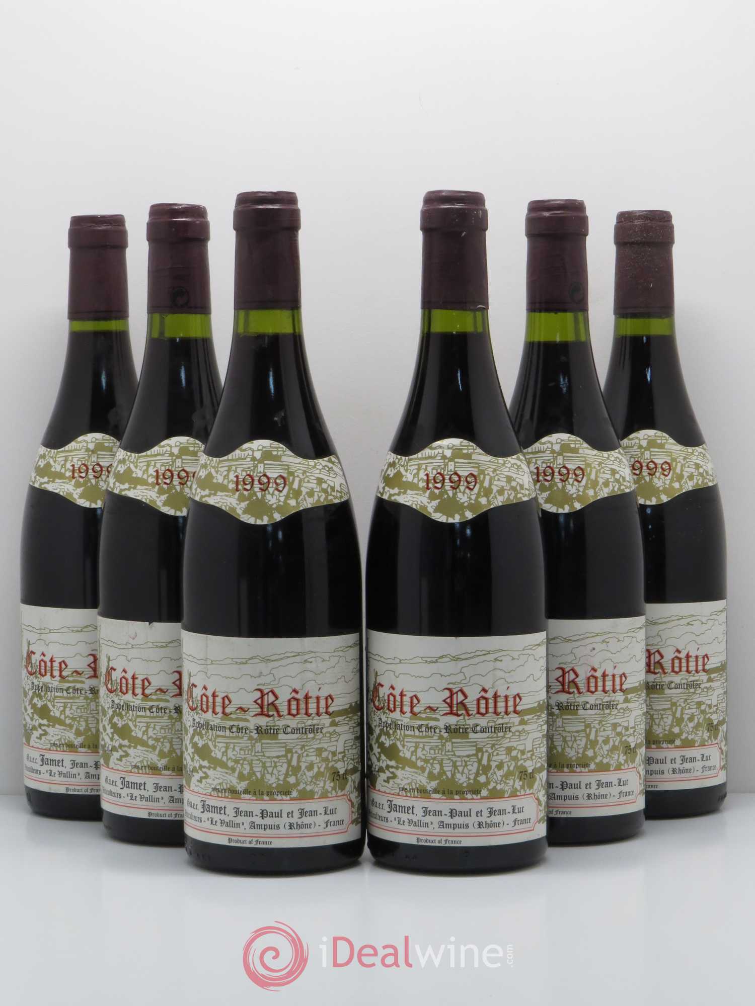 Côte-Rôtie Jamet (Domaine) 1999 - Lot de 6 bouteilles - 0