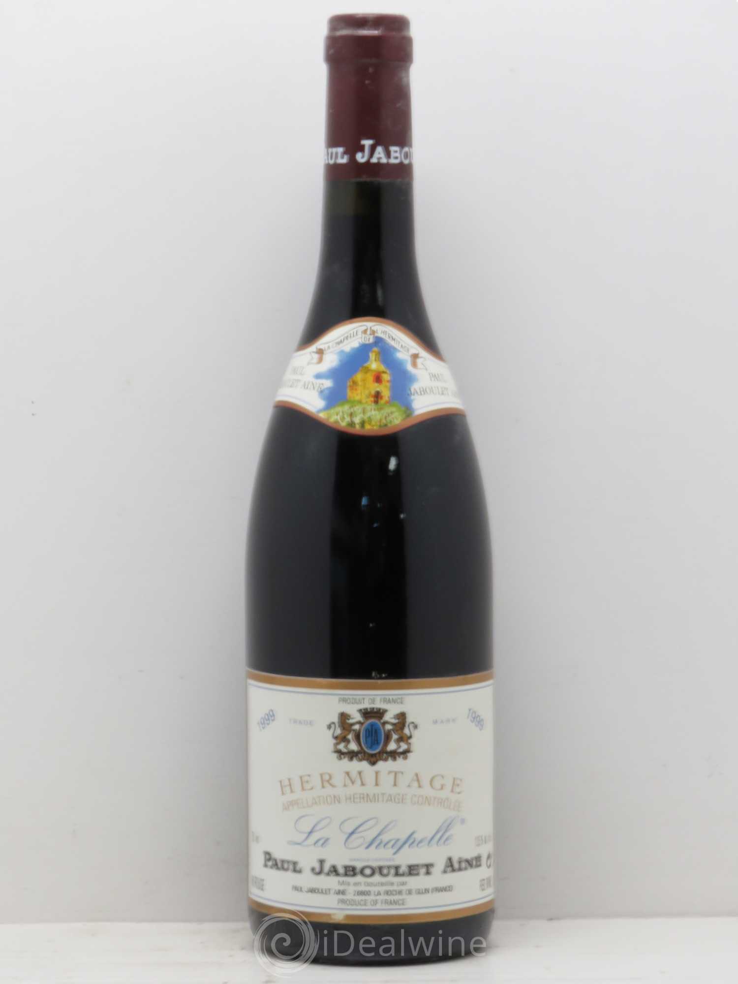 Hermitage La Chapelle Paul Jaboulet Ainé 1999 - Lot de 1 bouteille - 0