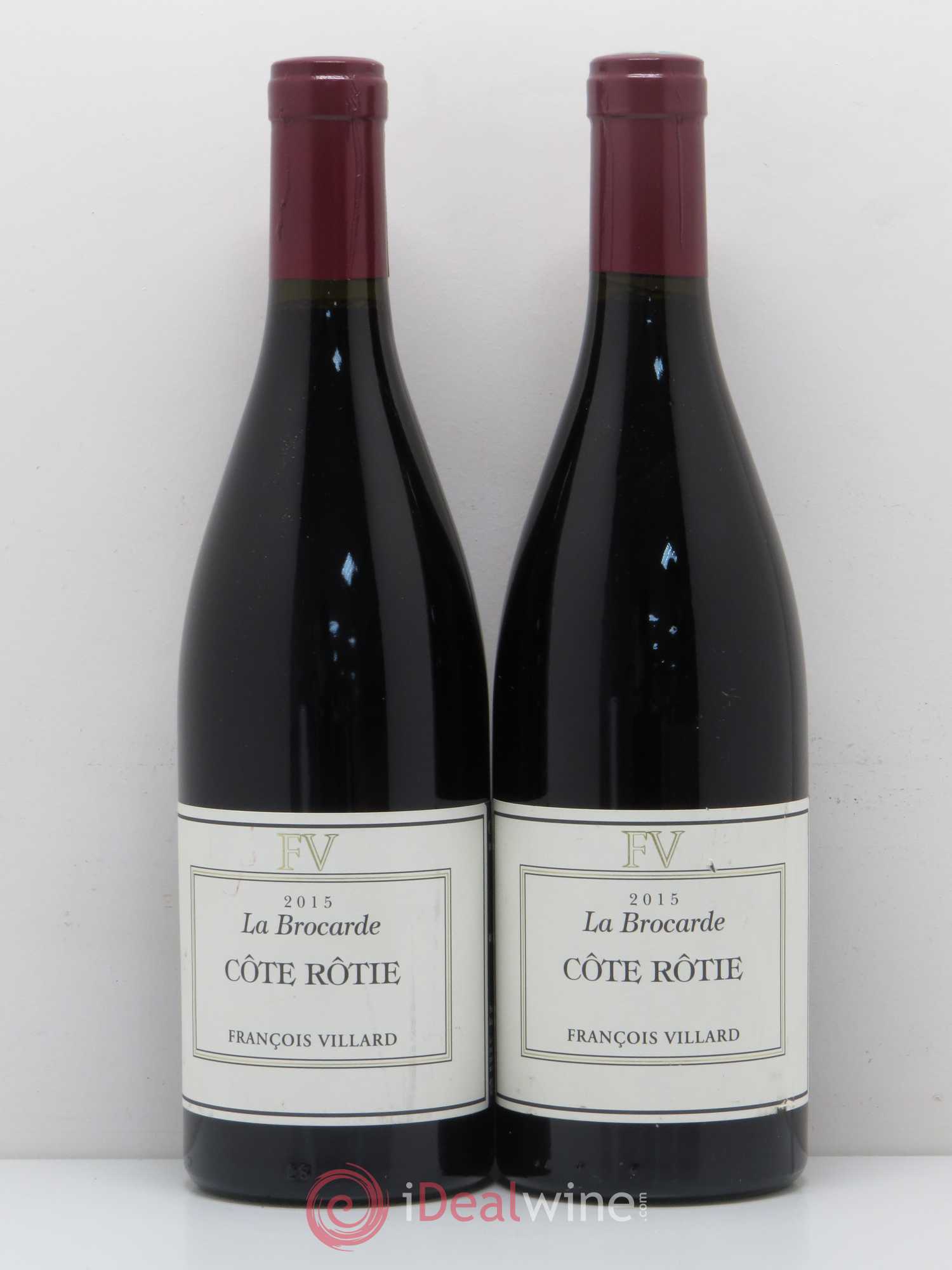 Côte-Rôtie La Brocarde François Villard 2015 - Lot de 2 bouteilles - 0