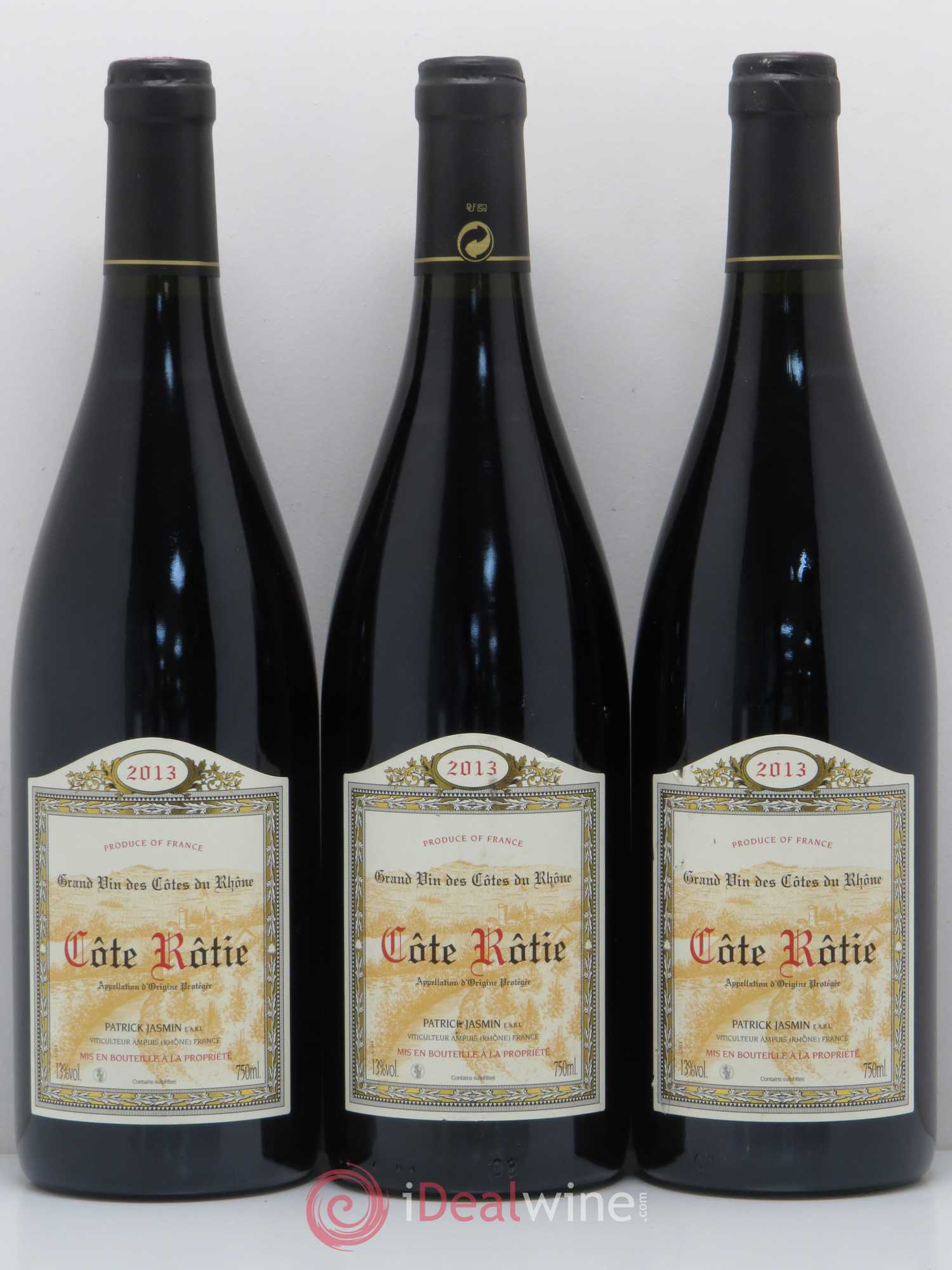Côte-Rôtie Jasmin (Domaine) 2013 - Lot de 3 bouteilles - 0