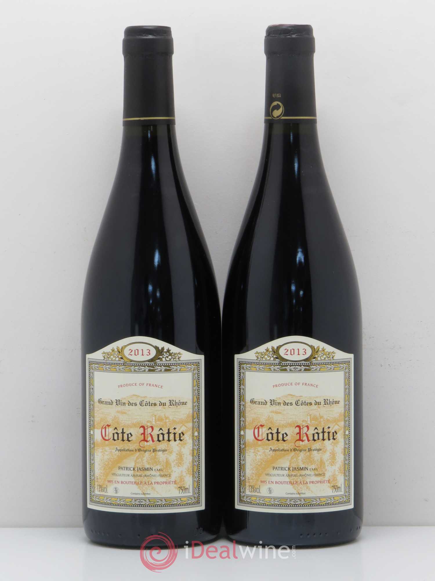 Côte-Rôtie Jasmin (Domaine) 2013 - Lot de 2 bouteilles - 0