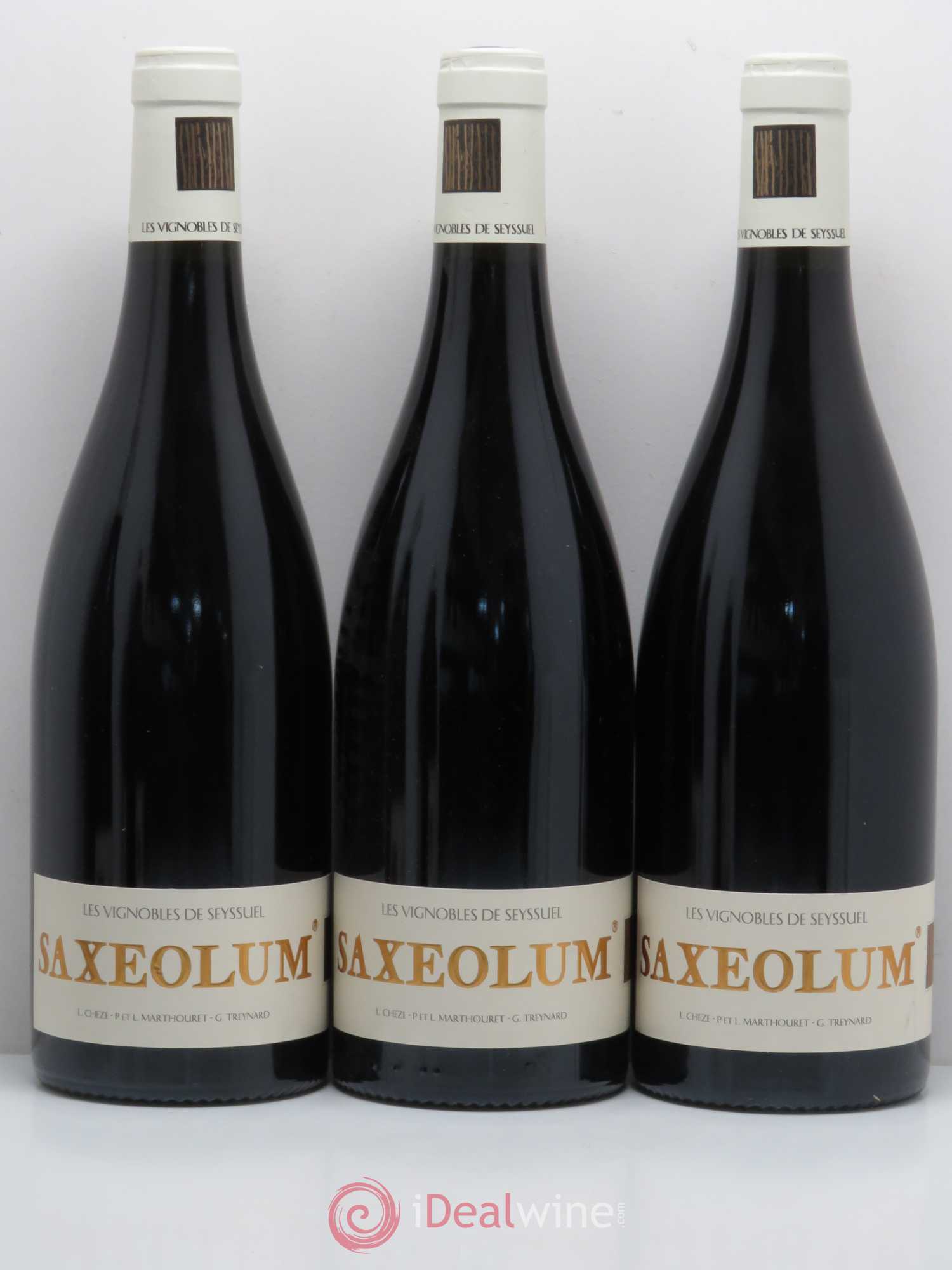 Côtes-du-Rhône Saxeolum Les Vignobles de Seyssuel Louis Cheze 2011 - Posten von 5 Flaschen - 1