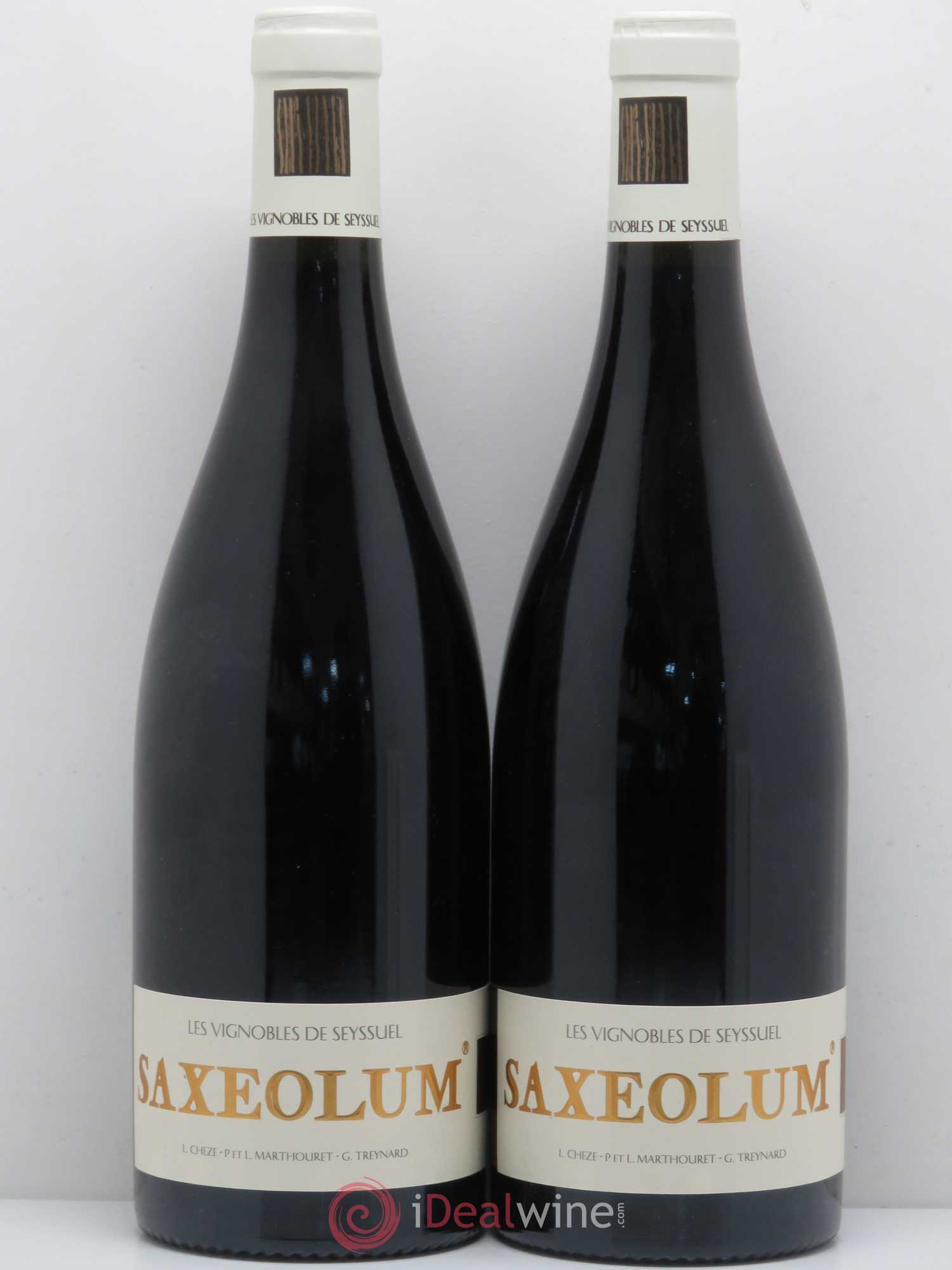 Côtes-du-Rhône Saxeolum Les Vignobles de Seyssuel Louis Cheze 2011 - Posten von 5 Flaschen - 3