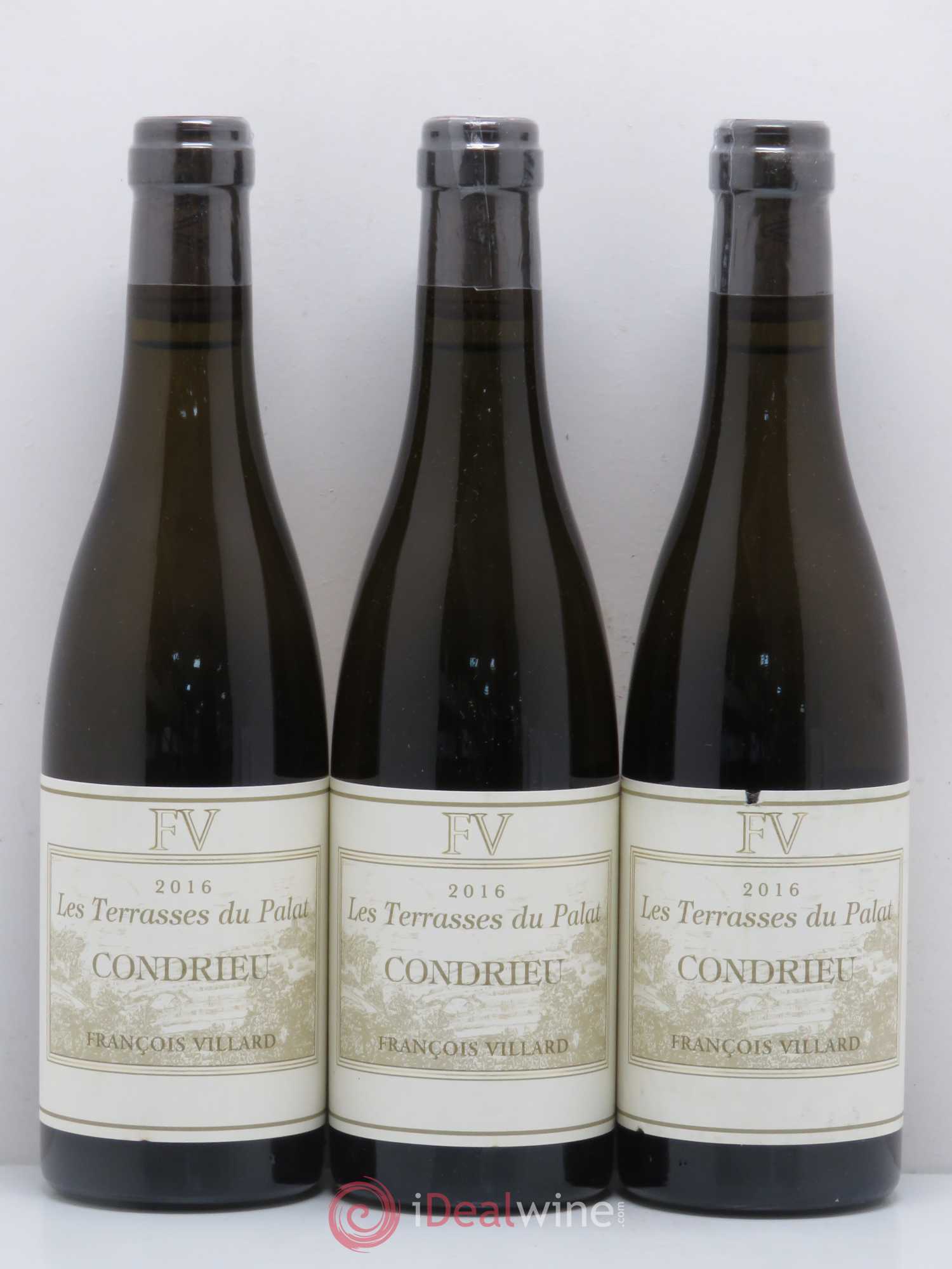 Condrieu Les Terrasses du Palat François Villard 2016 - Lot de 6 demi bouteilles - 2
