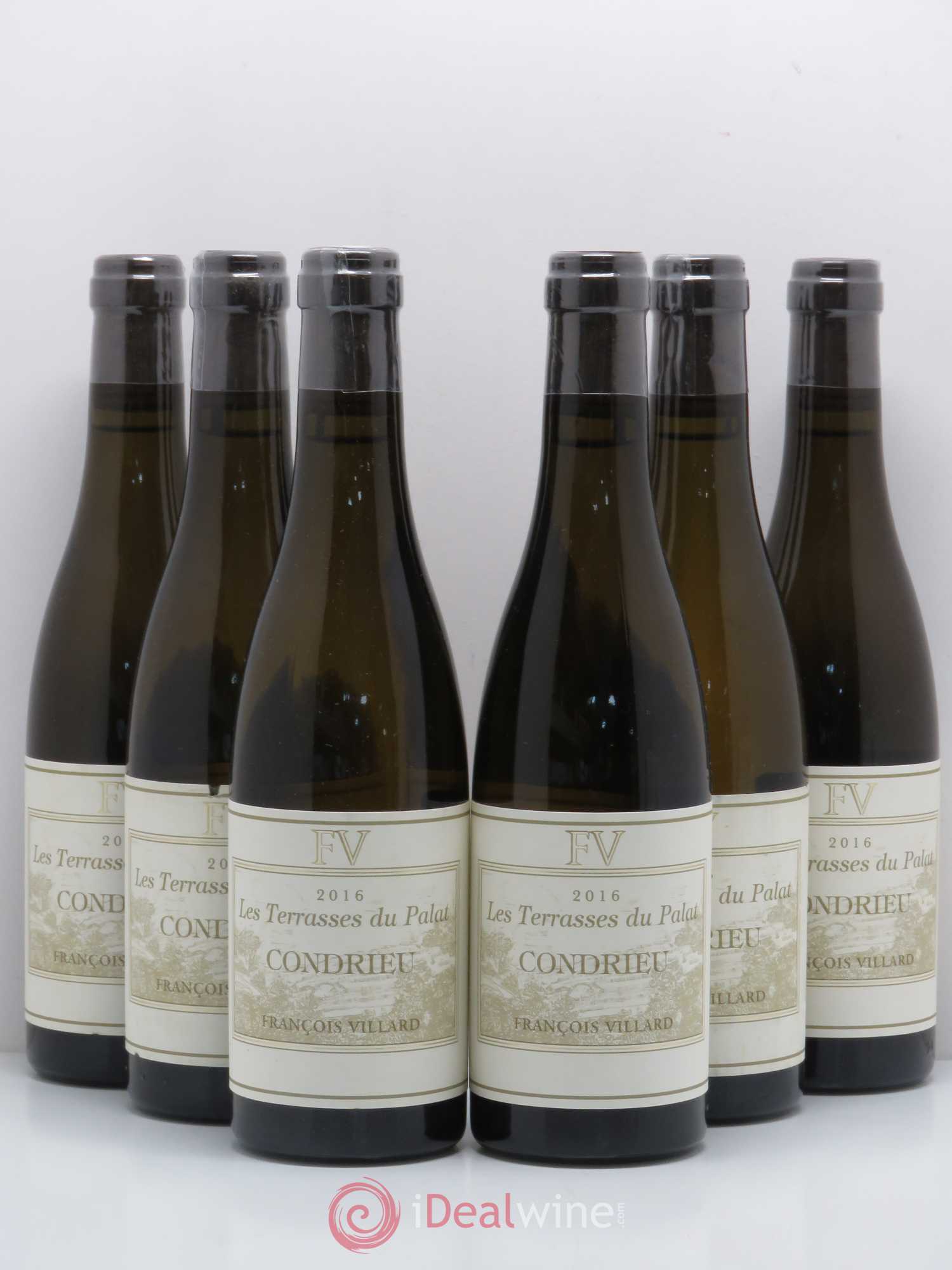 Condrieu Les Terrasses du Palat François Villard 2016 - Lot de 6 demi bouteilles - 0
