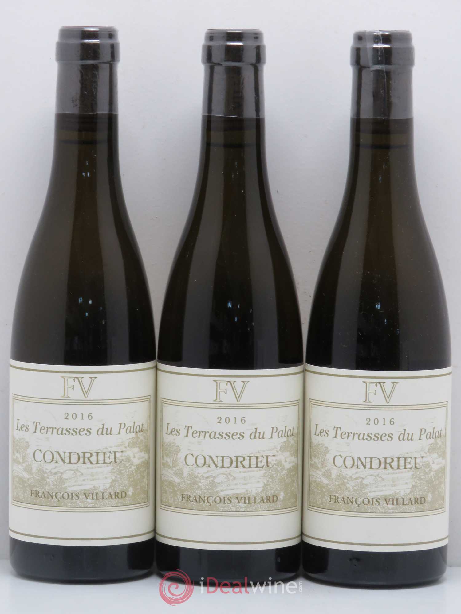 Condrieu Les Terrasses du Palat François Villard 2016 - Lot de 6 demi bouteilles - 2