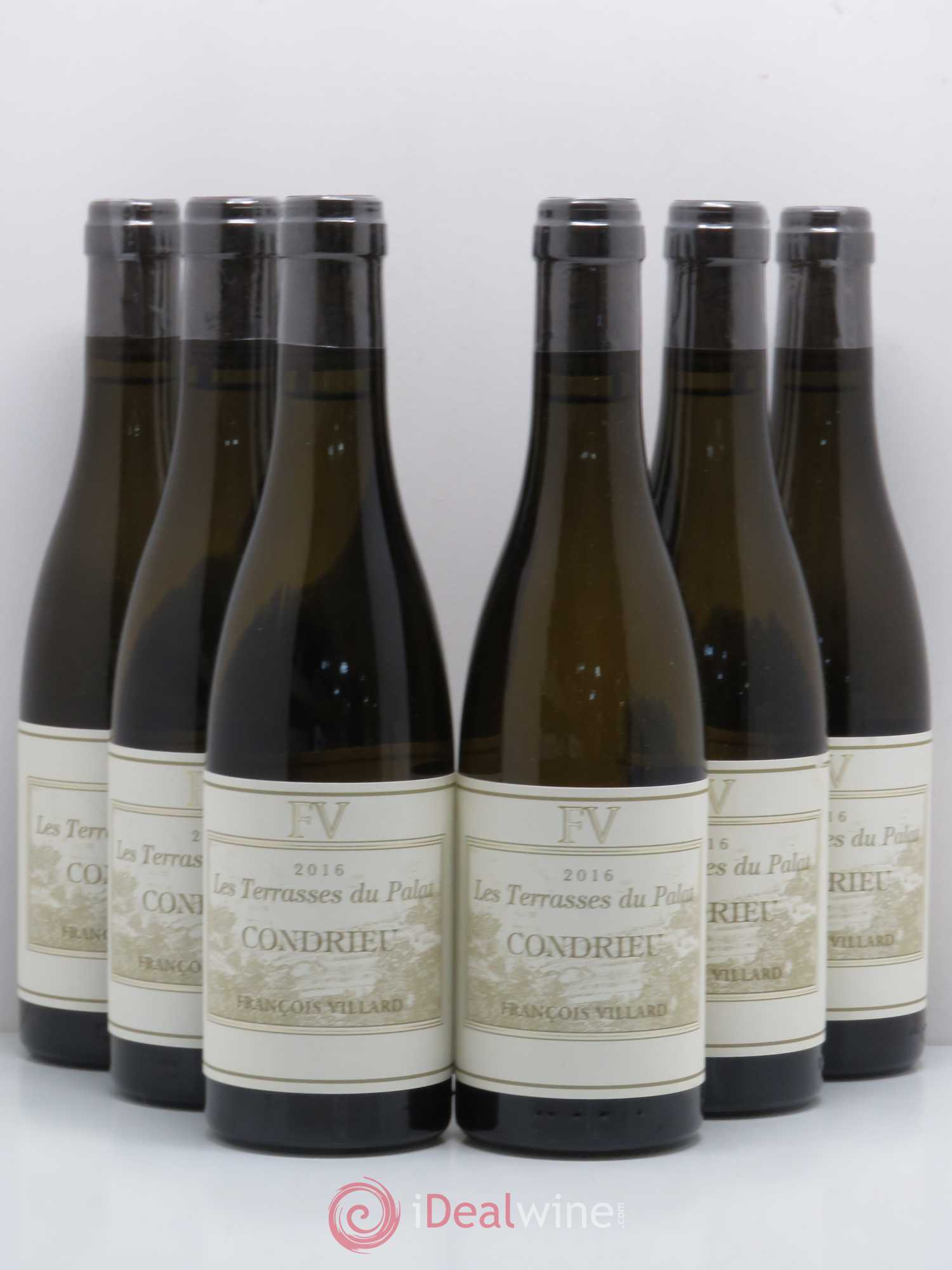 Condrieu Les Terrasses du Palat François Villard 2016 - Lot de 6 demi bouteilles - 0