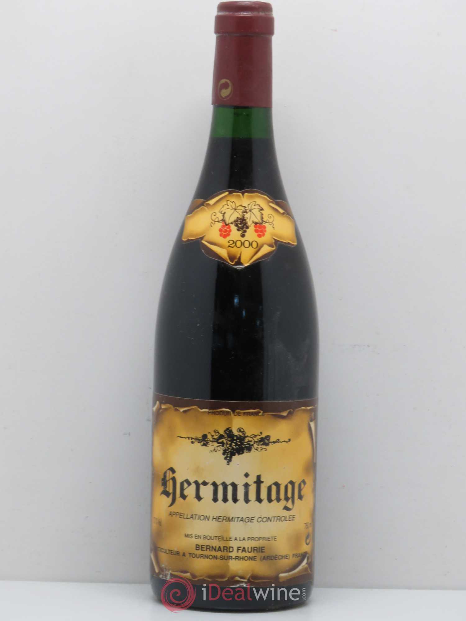 Hermitage Bernard Faurie 2000 - Posten von 1 Flasche - 0