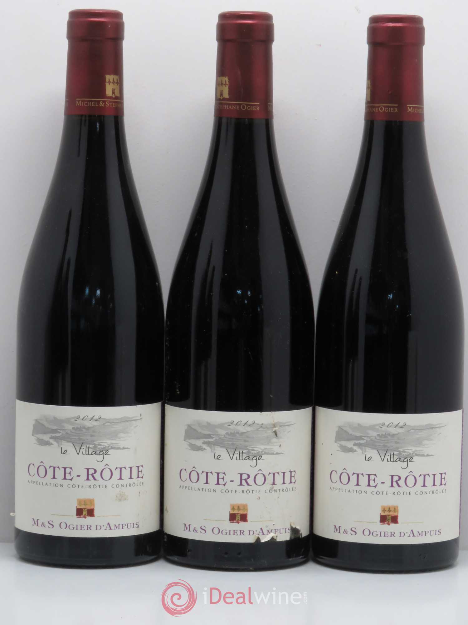 Côte-Rôtie Stéphane Ogier 2012 - Lot de 5 bouteilles - 1