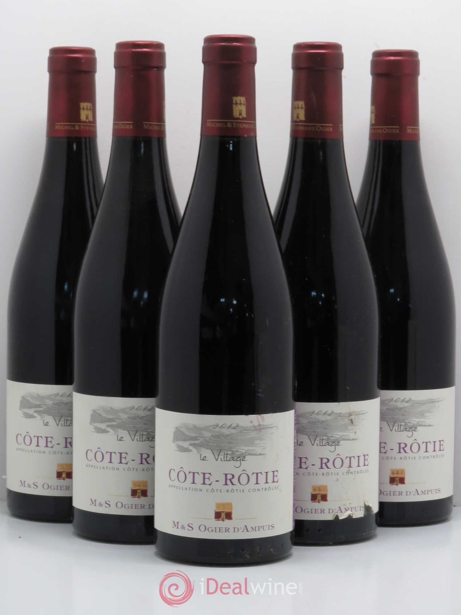 Côte-Rôtie Stéphane Ogier 2012 - Lot de 5 bouteilles - 0