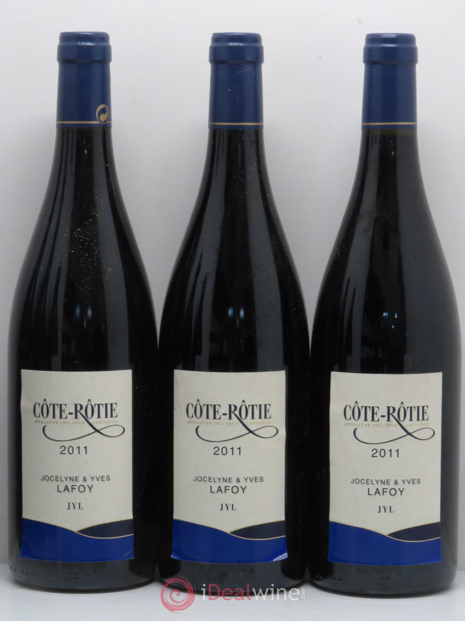 Côte-Rôtie Domaine Jocelyne et Yves Lafoy 2011 - Lot de 6 bouteilles - 1