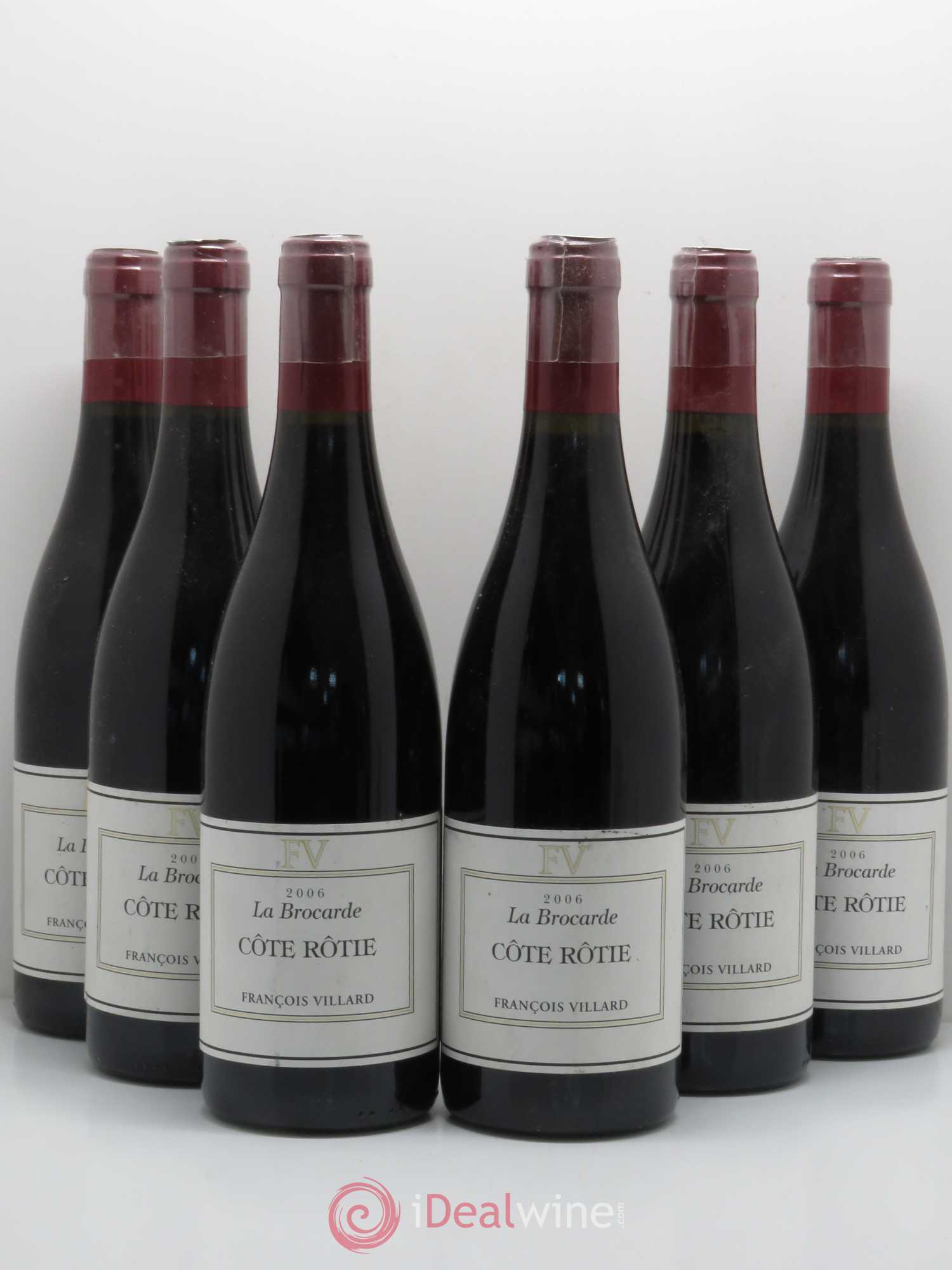 Côte-Rôtie La Brocarde François Villard 2006 - Lot de 6 bouteilles - 0