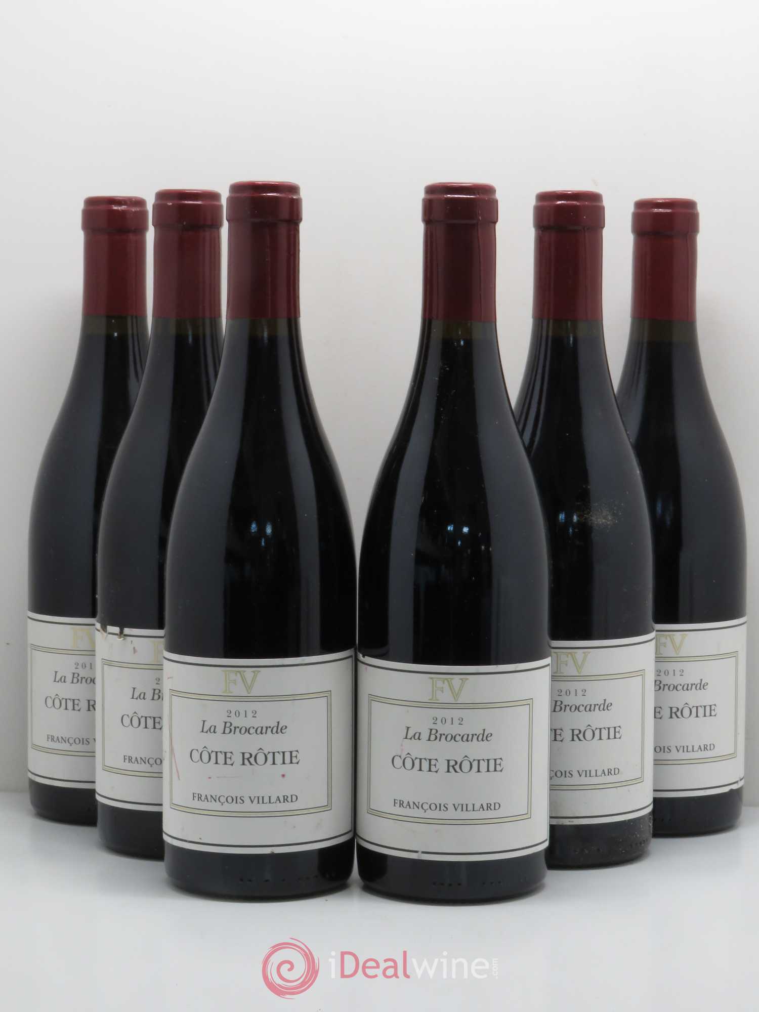 Côte-Rôtie La Brocarde François Villard 2012 - Lot de 6 bouteilles - 0