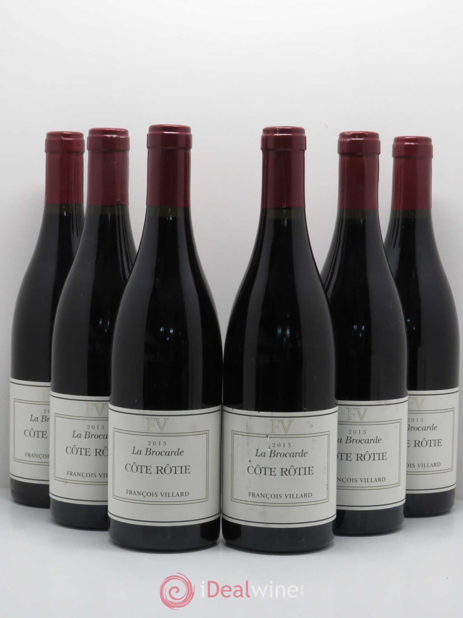 Côte-Rôtie La Brocarde François Villard 2013 - Lot de 6 bouteilles - 0