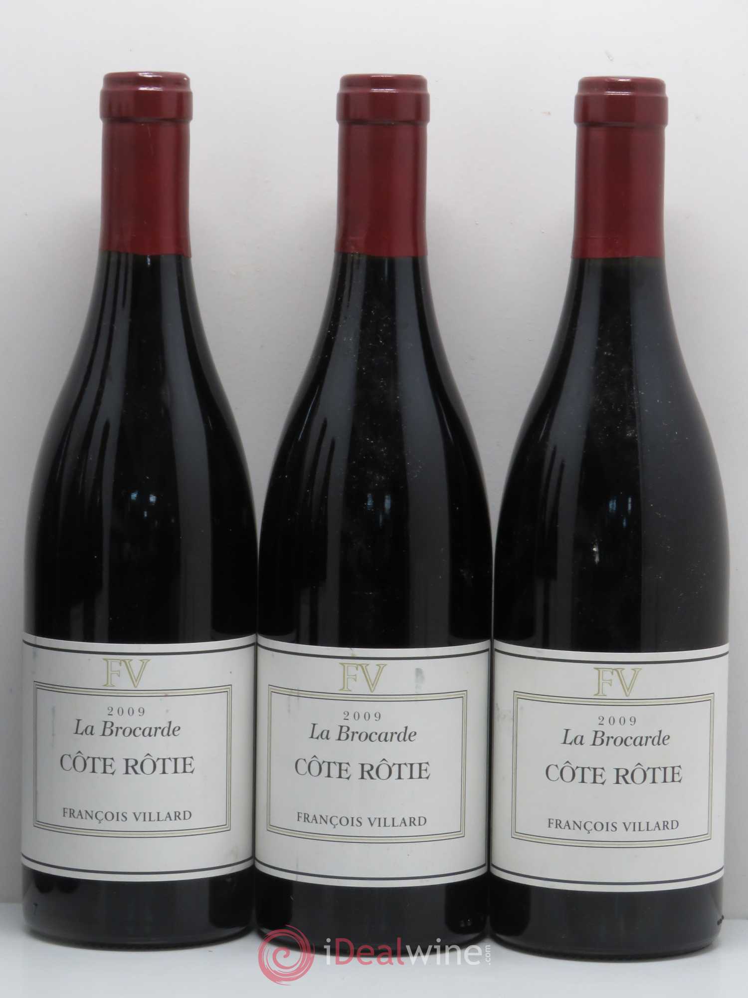 Côte-Rôtie La Brocarde François Villard 2009 - Lot de 6 bouteilles - 1