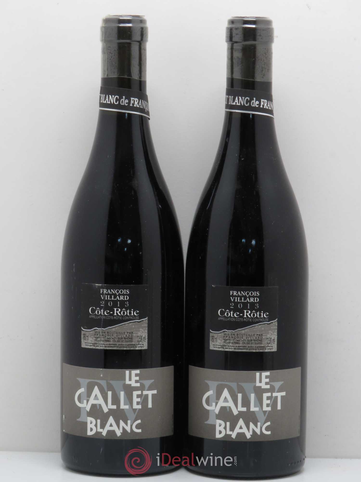 Côte-Rôtie Le Gallet Blanc François Villard 2013 - Lot de 5 bouteilles - 2