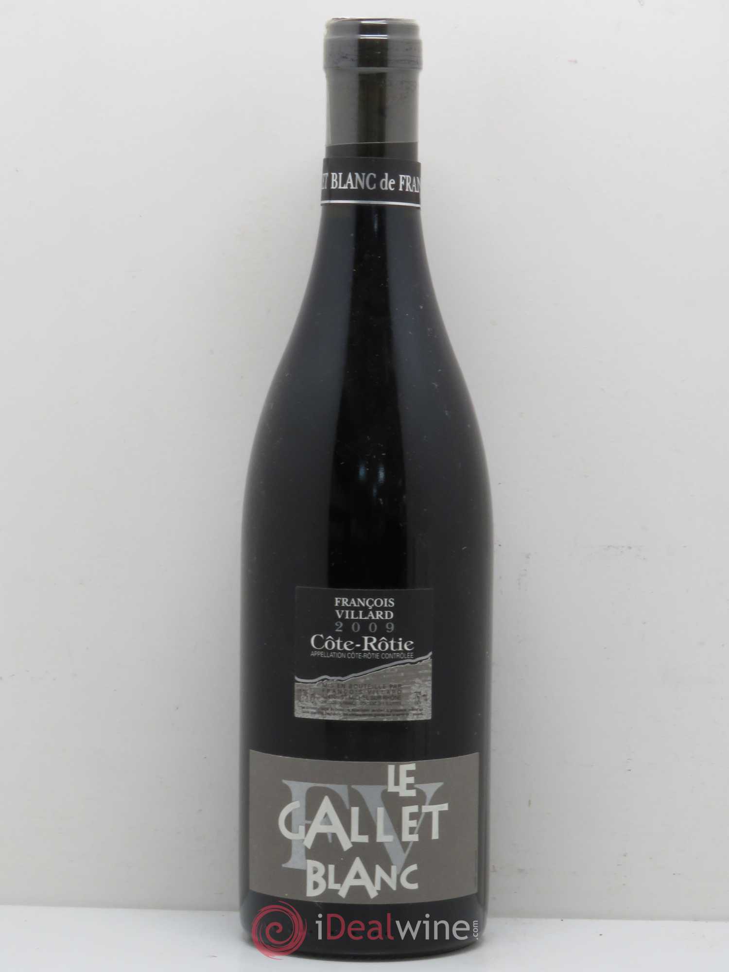 Côte-Rôtie Le Gallet Blanc François Villard 2009 - Lot de 1 bouteille - 0