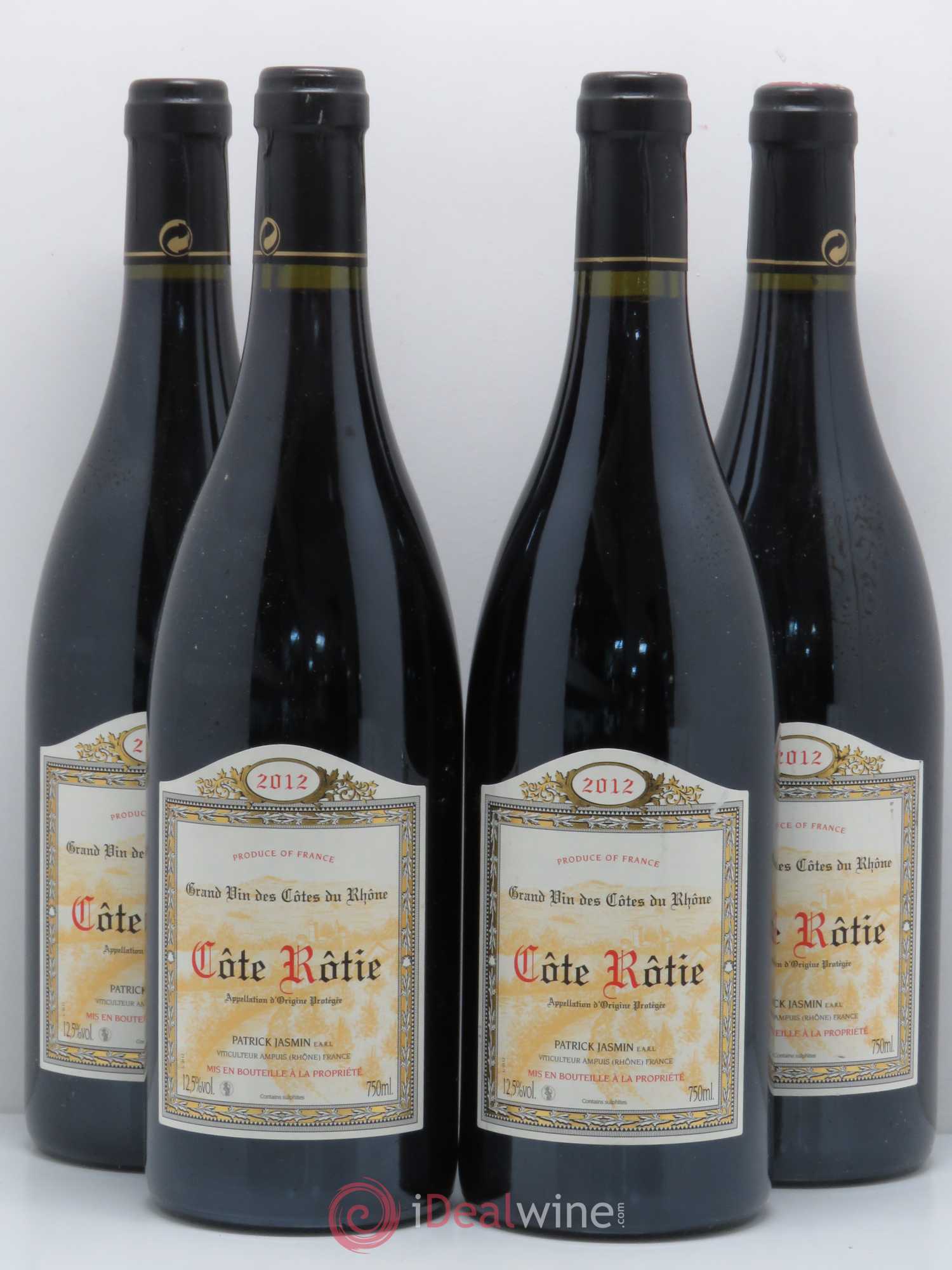 Côte-Rôtie Jasmin (Domaine) 2012 - Lot de 4 bouteilles - 0