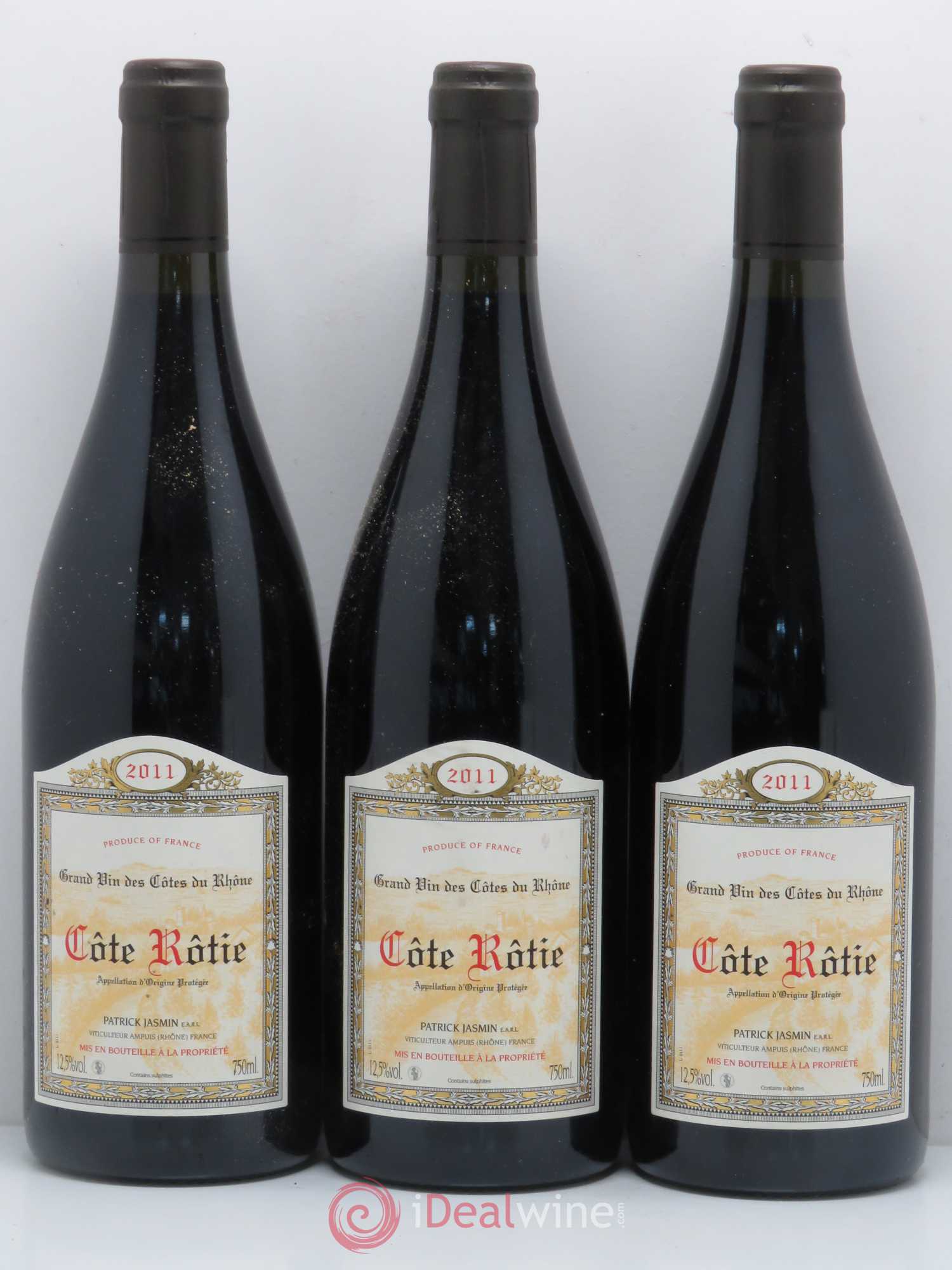 Côte-Rôtie Jasmin (Domaine) 2011 - Lot de 3 bouteilles - 0