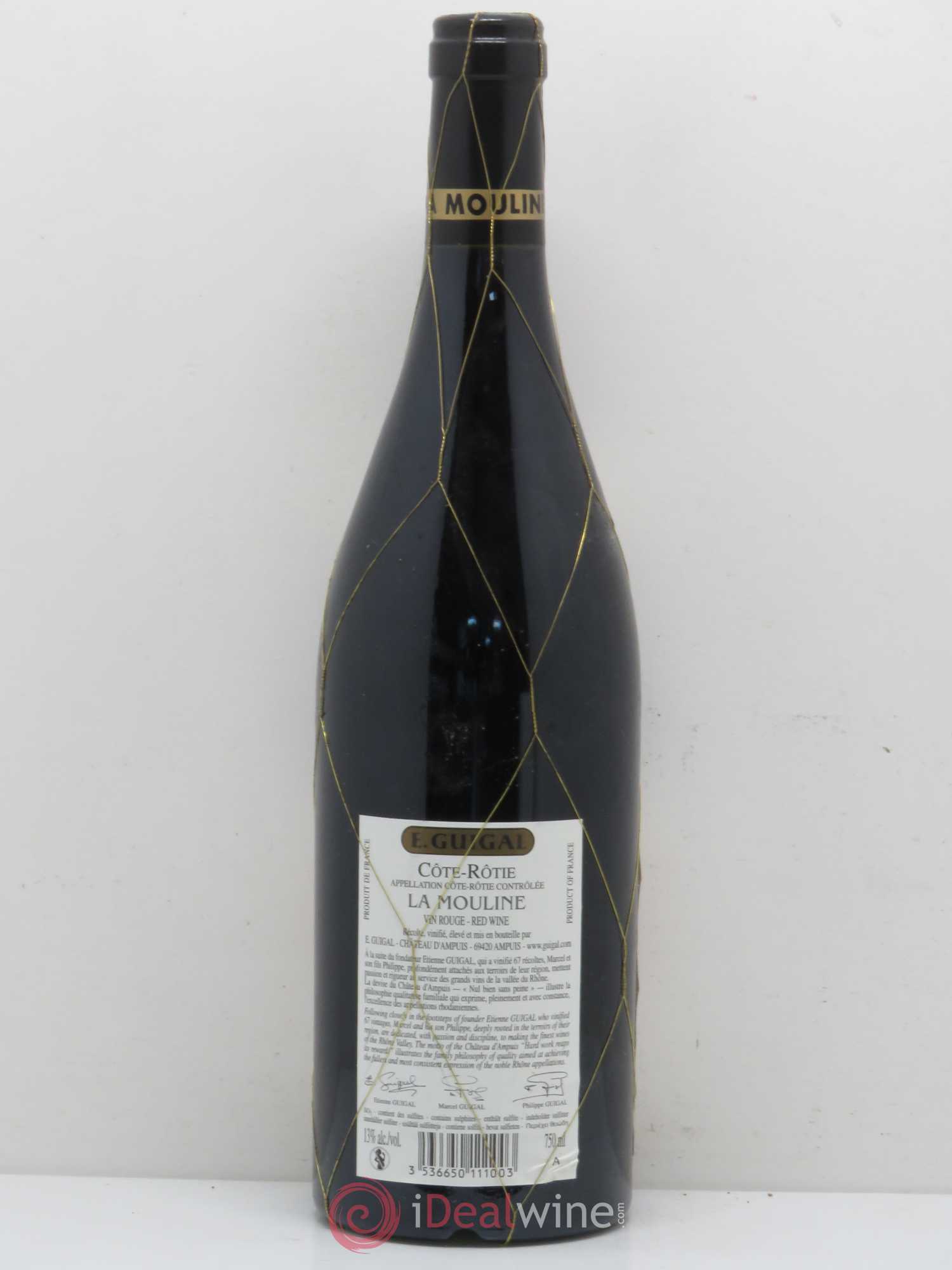 Côte-Rôtie La Mouline Guigal 2008 - Lot de 1 bouteille - 1