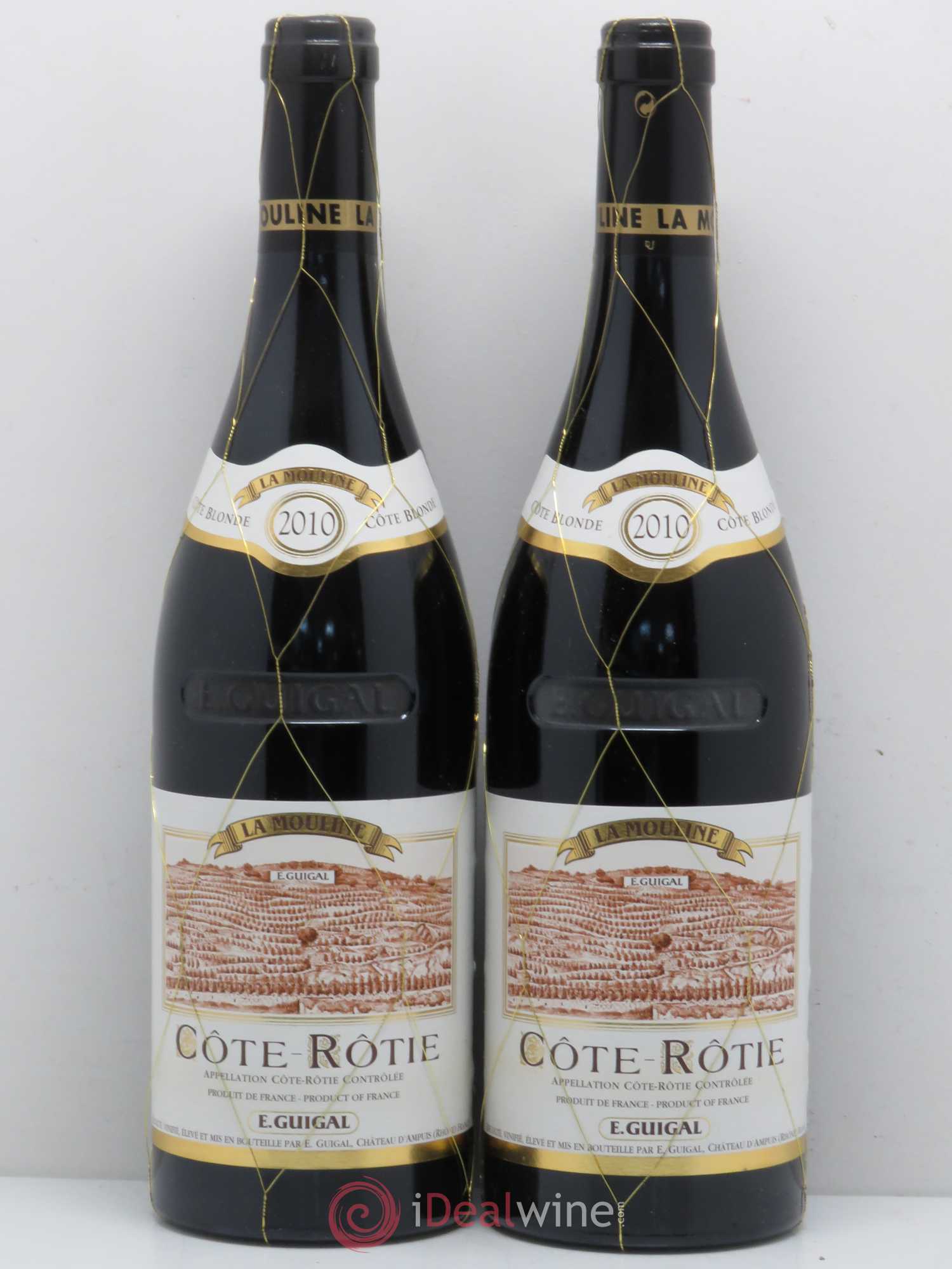 Côte-Rôtie La Mouline Guigal 2010 - Lot de 2 bouteilles - 0