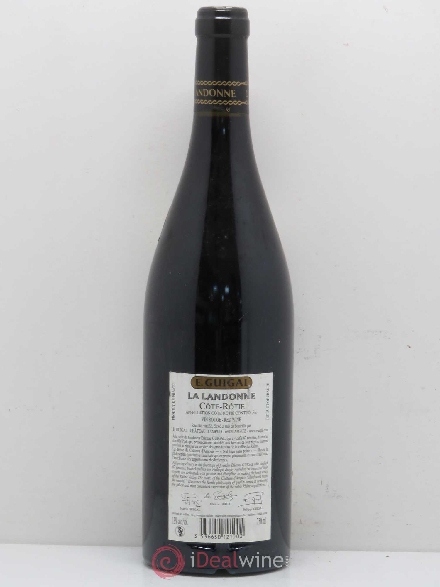 Côte-Rôtie La Landonne Guigal 2004 - Lot de 1 bouteille - 1