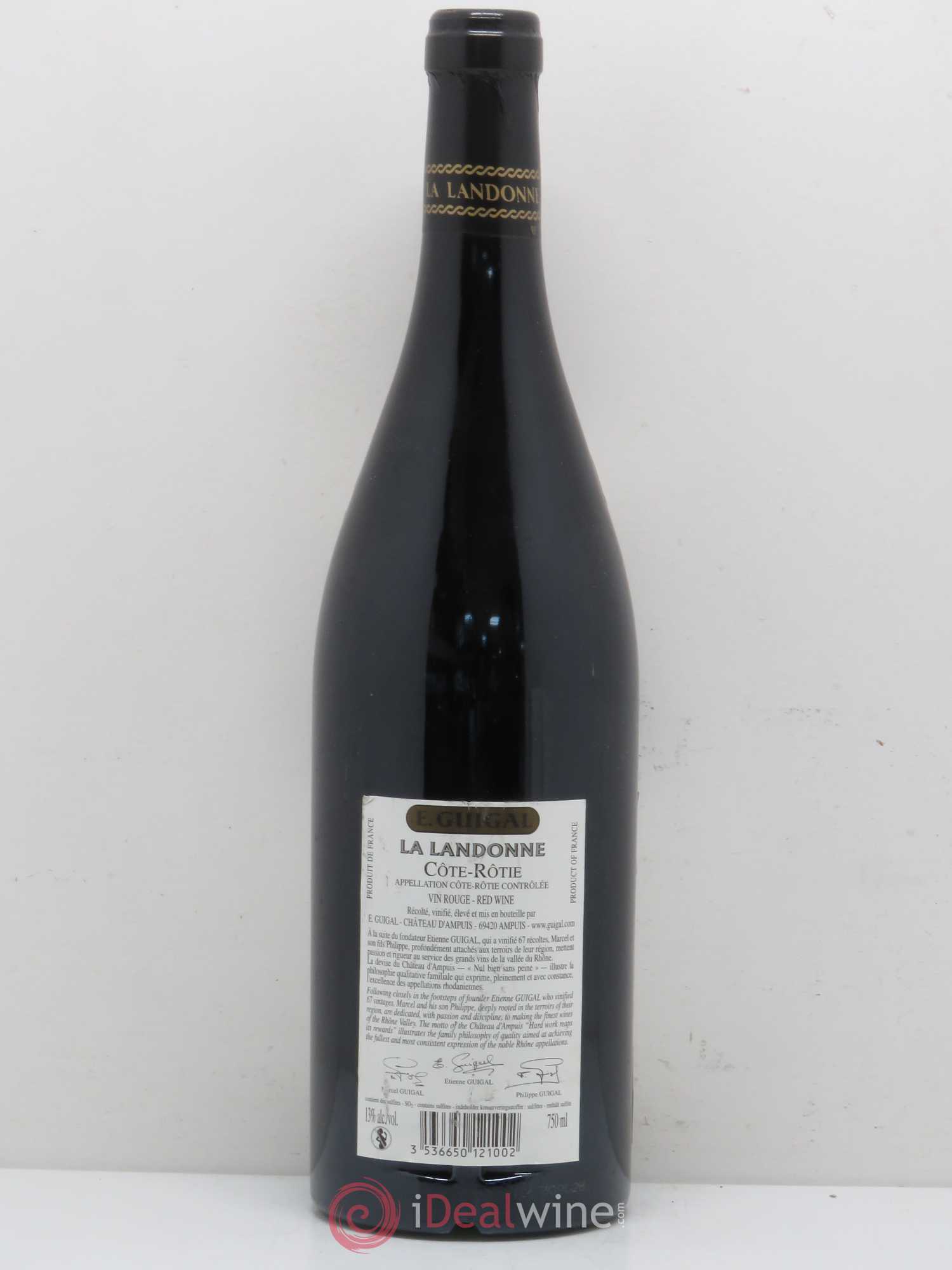 Côte-Rôtie La Landonne Guigal 2005 - Lot de 1 bouteille - 1