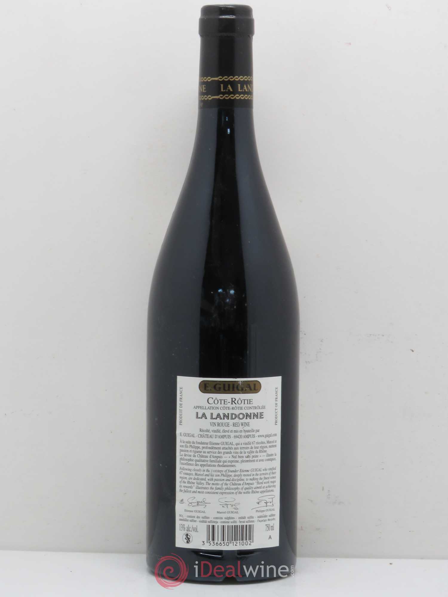 Côte-Rôtie La Landonne Guigal 2007 - Lot de 1 bouteille - 1