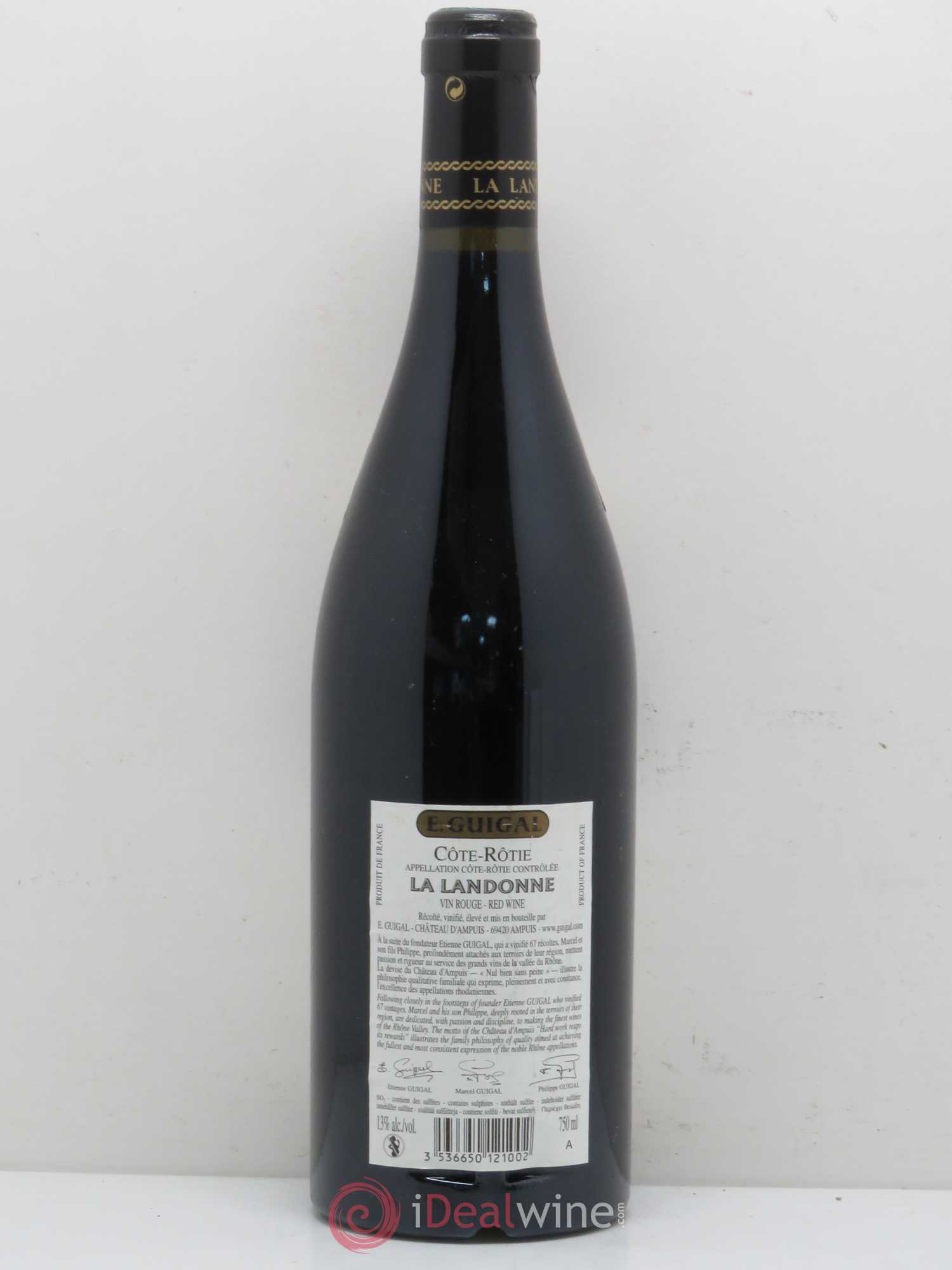 Côte-Rôtie La Landonne Guigal 2007 - Lot de 1 bouteille - 1