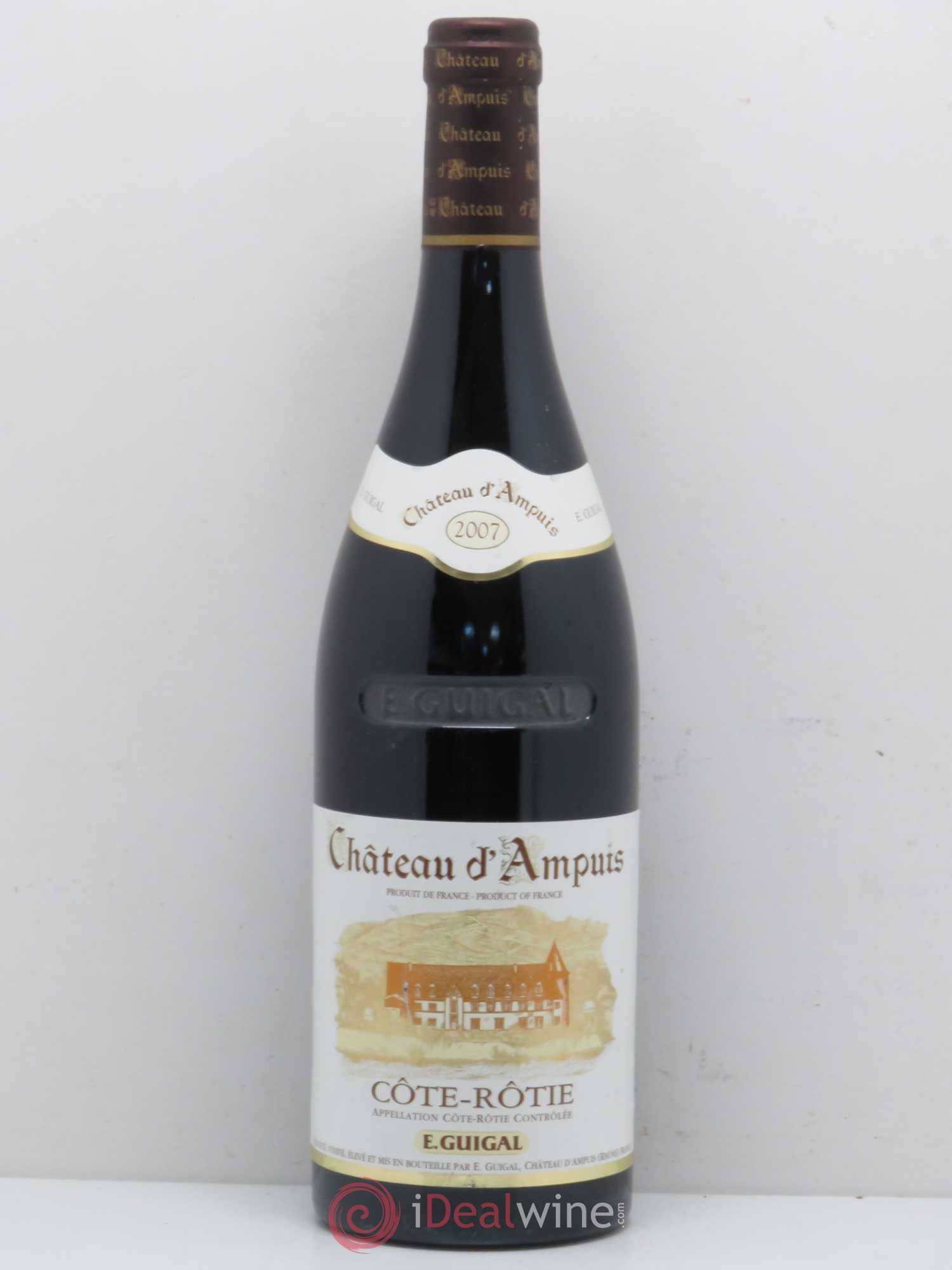 Côte-Rôtie Château d'Ampuis Guigal 2007 - Lot de 1 bouteille - 0