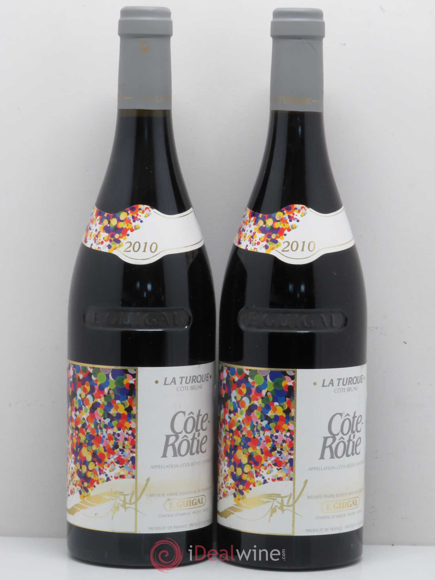 Côte-Rôtie La Turque Guigal 2010 - Lot de 2 bouteilles - 0