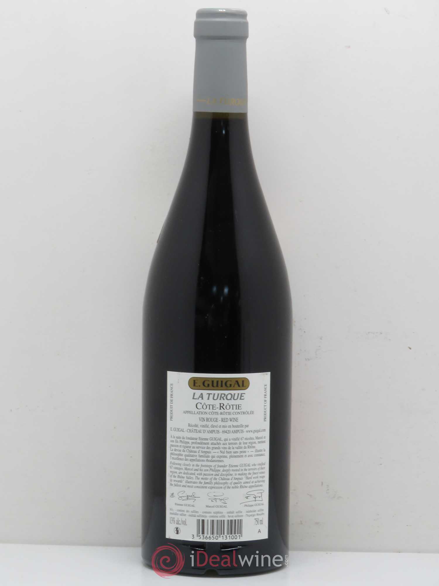 Côte-Rôtie La Turque Guigal 2011 - Lot de 1 bouteille - 1