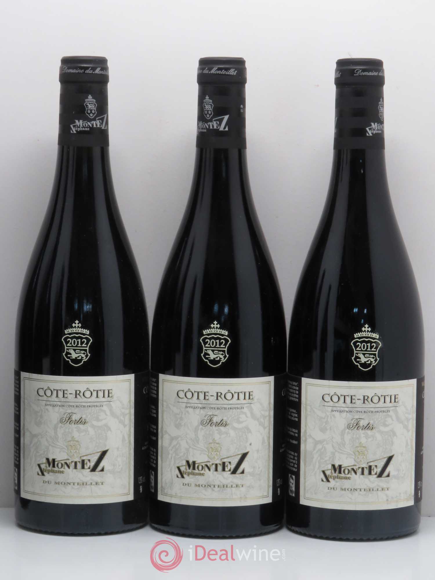 Côte-Rôtie Fortis Domaine Du Monteillet Stéphane Montez 2012 - Posten von 6 Flaschen - 1