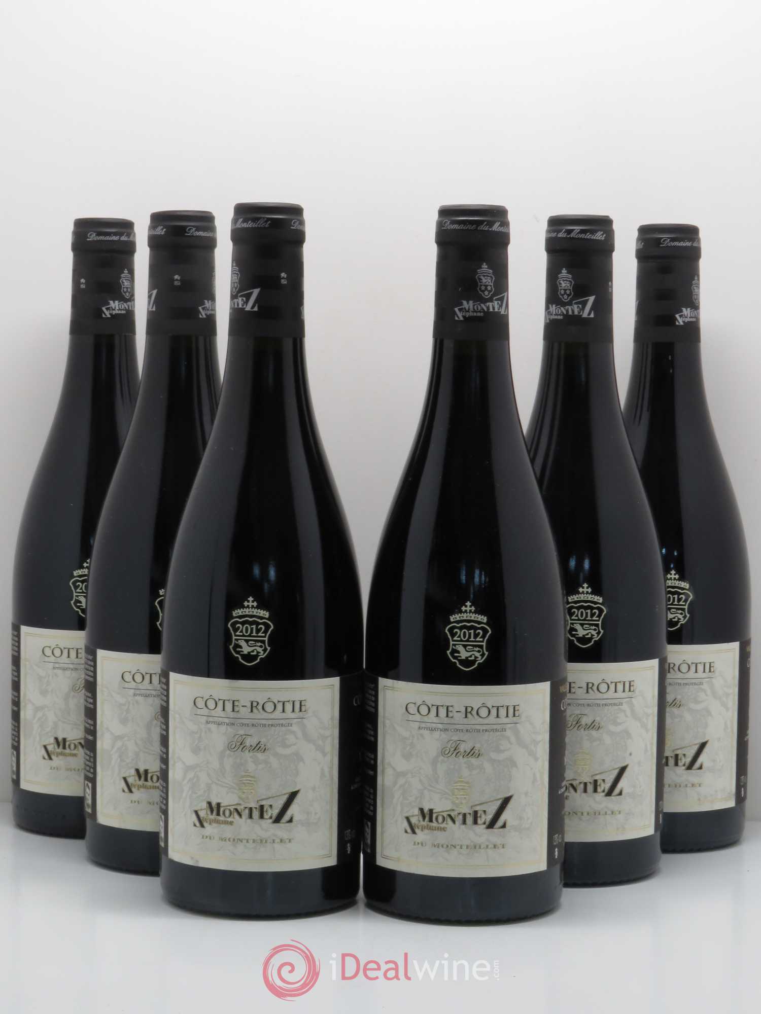 Côte-Rôtie Fortis Domaine Du Monteillet Stéphane Montez 2012 - Posten von 6 Flaschen - 0