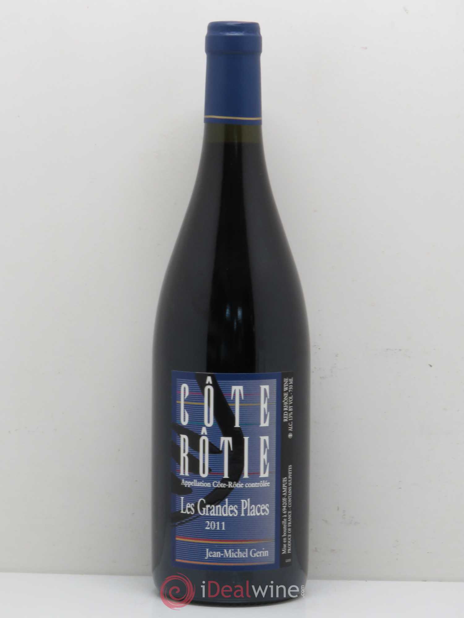 Côte-Rôtie Les Grandes Places Jean-Michel Gerin 2011 - Lot de 1 bouteille - 0