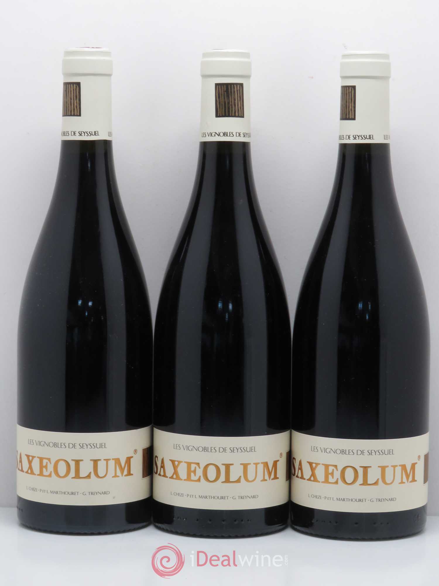 Côtes-du-Rhône Saxeolum Les Vignobles de Seyssuel Louis Cheze 2013 - Posten von 6 Flaschen - 3