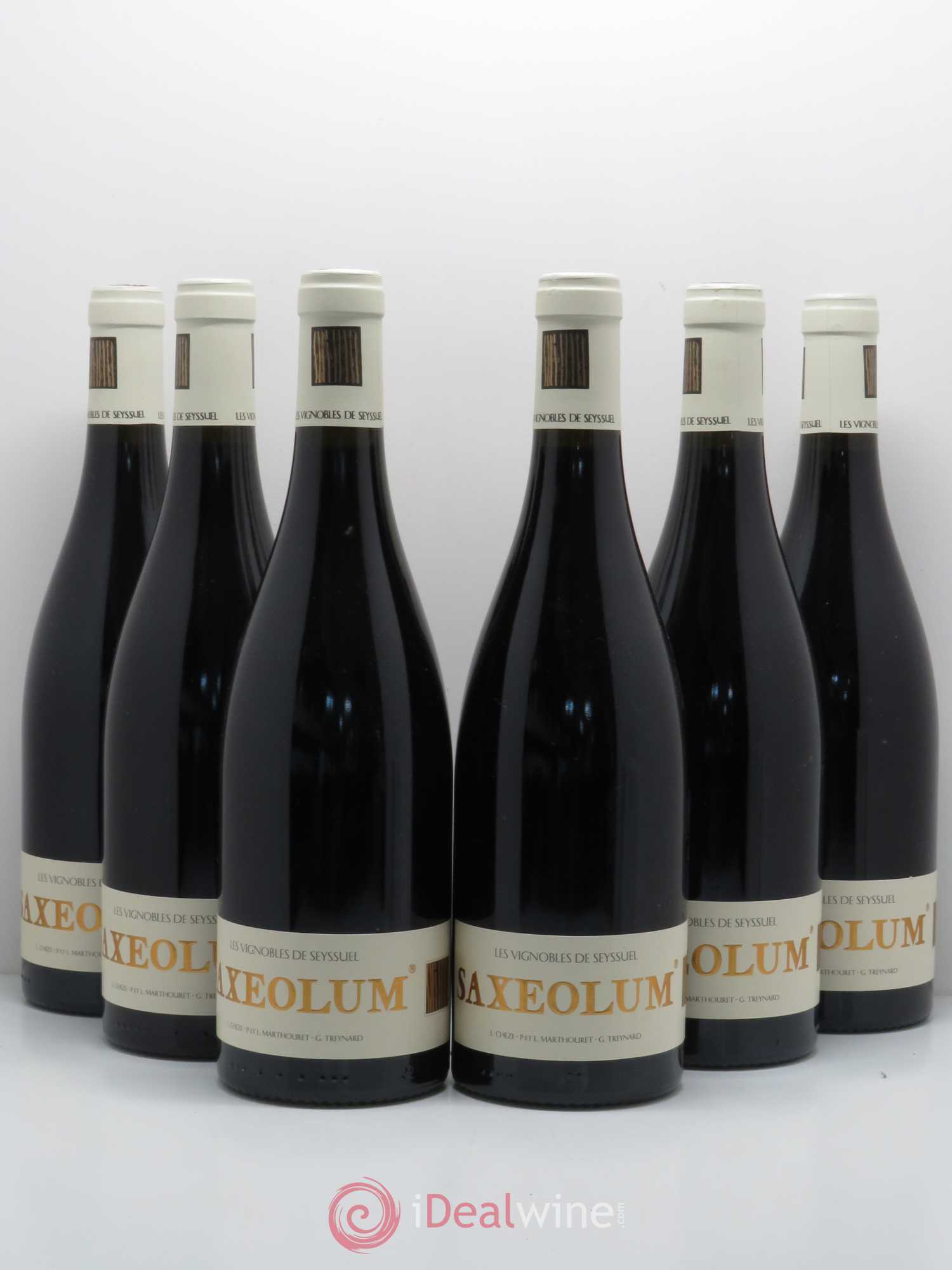 Côtes-du-Rhône Saxeolum Les Vignobles de Seyssuel Louis Cheze 2013 - Posten von 6 Flaschen - 0