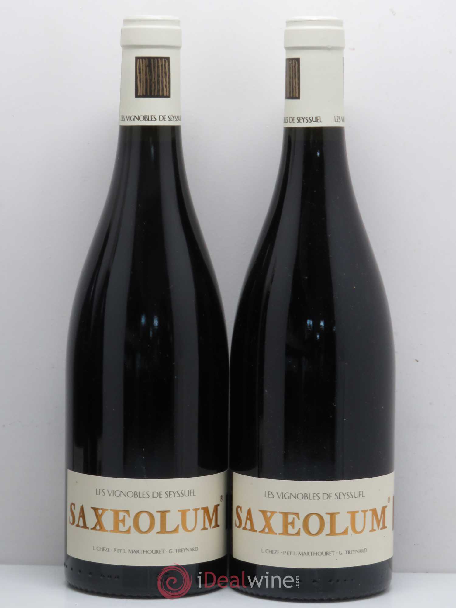 Côtes-du-Rhône Saxeolum Les Vignobles de Seyssuel Louis Cheze 2013 - Posten von 4 Flaschen - 1