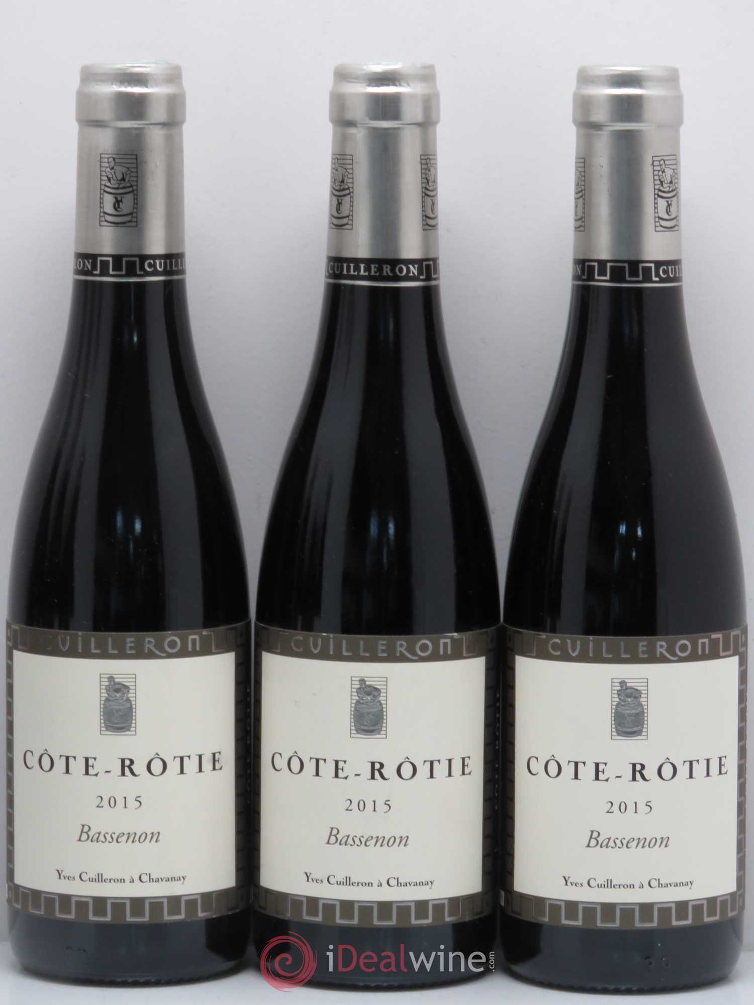 Côte-Rôtie Bassenon Yves Cuilleron (Domaine) 2015 - Lot de 6 demi bouteilles - 1