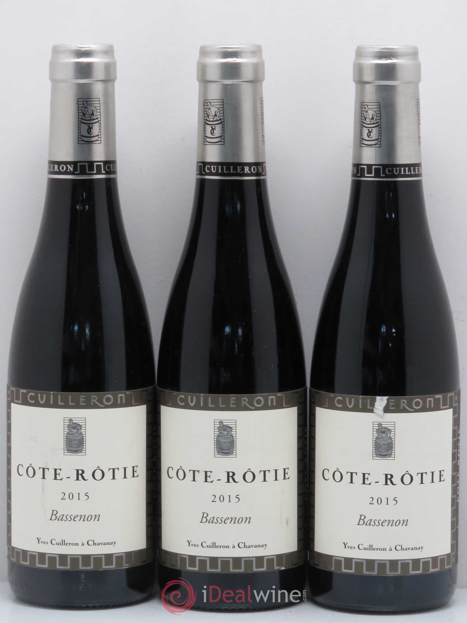 Côte-Rôtie Bassenon Yves Cuilleron (Domaine) 2015 - Lot de 6 demi bouteilles - 2
