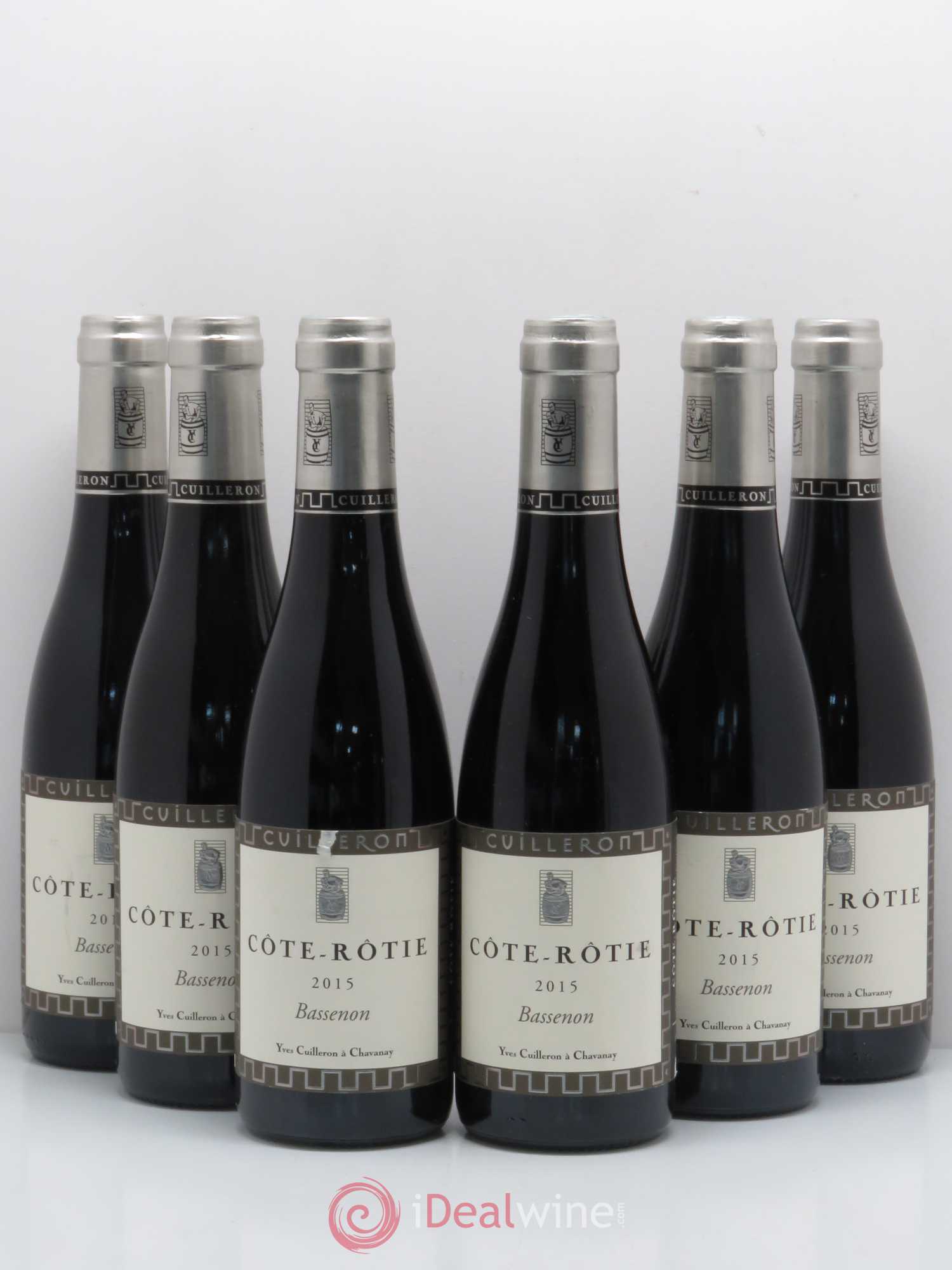Côte-Rôtie Bassenon Yves Cuilleron (Domaine) 2015 - Lot de 6 demi bouteilles - 0