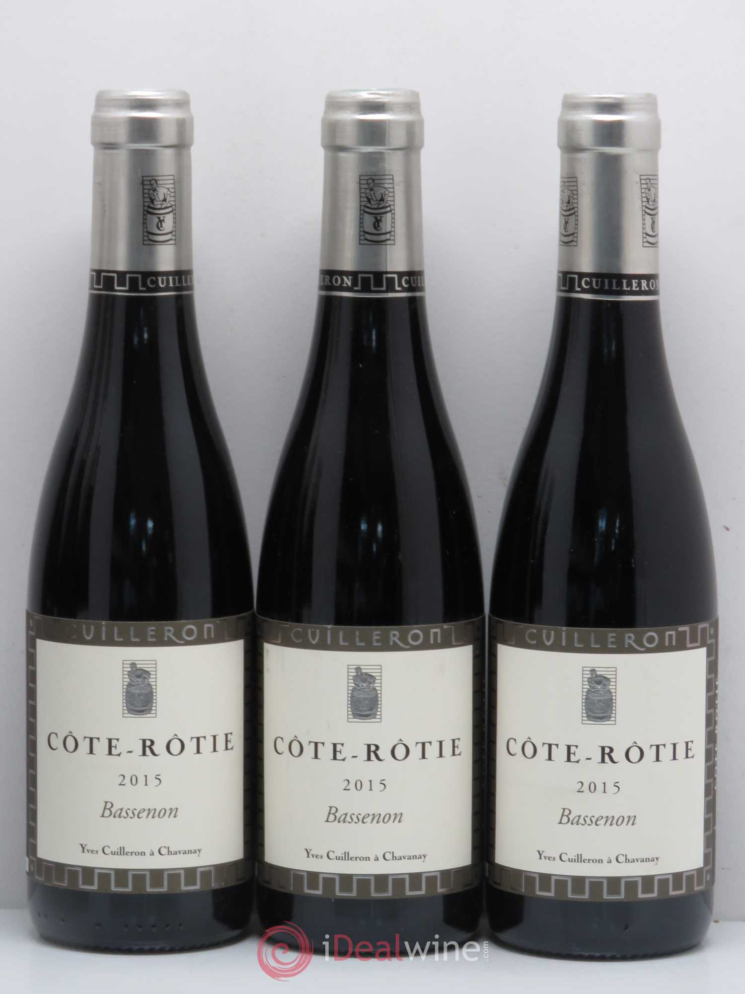 Côte-Rôtie Bassenon Yves Cuilleron (Domaine) 2015 - Lot de 6 demi bouteilles - 1