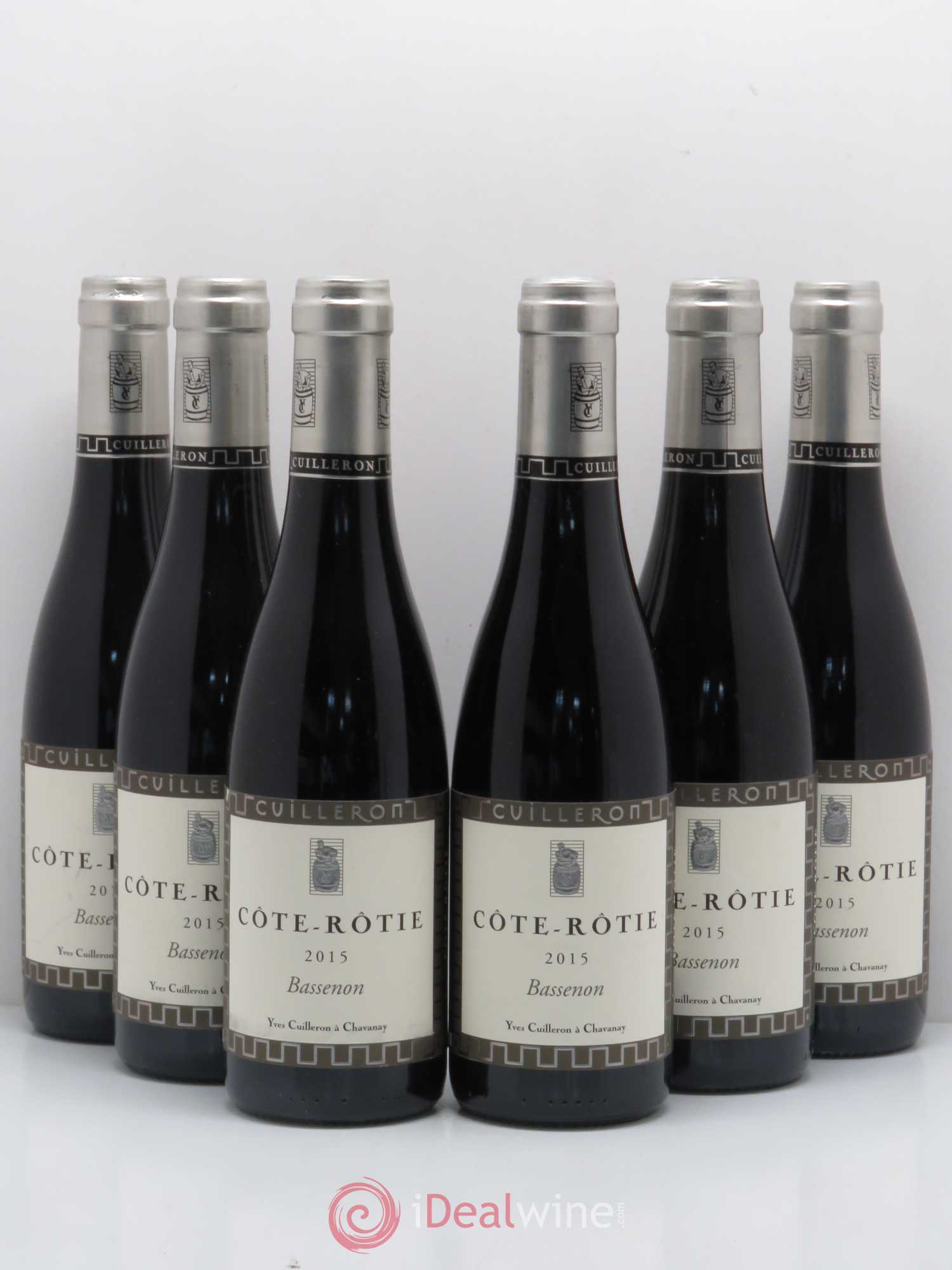 Côte-Rôtie Bassenon Yves Cuilleron (Domaine) 2015 - Lot de 6 demi bouteilles - 0
