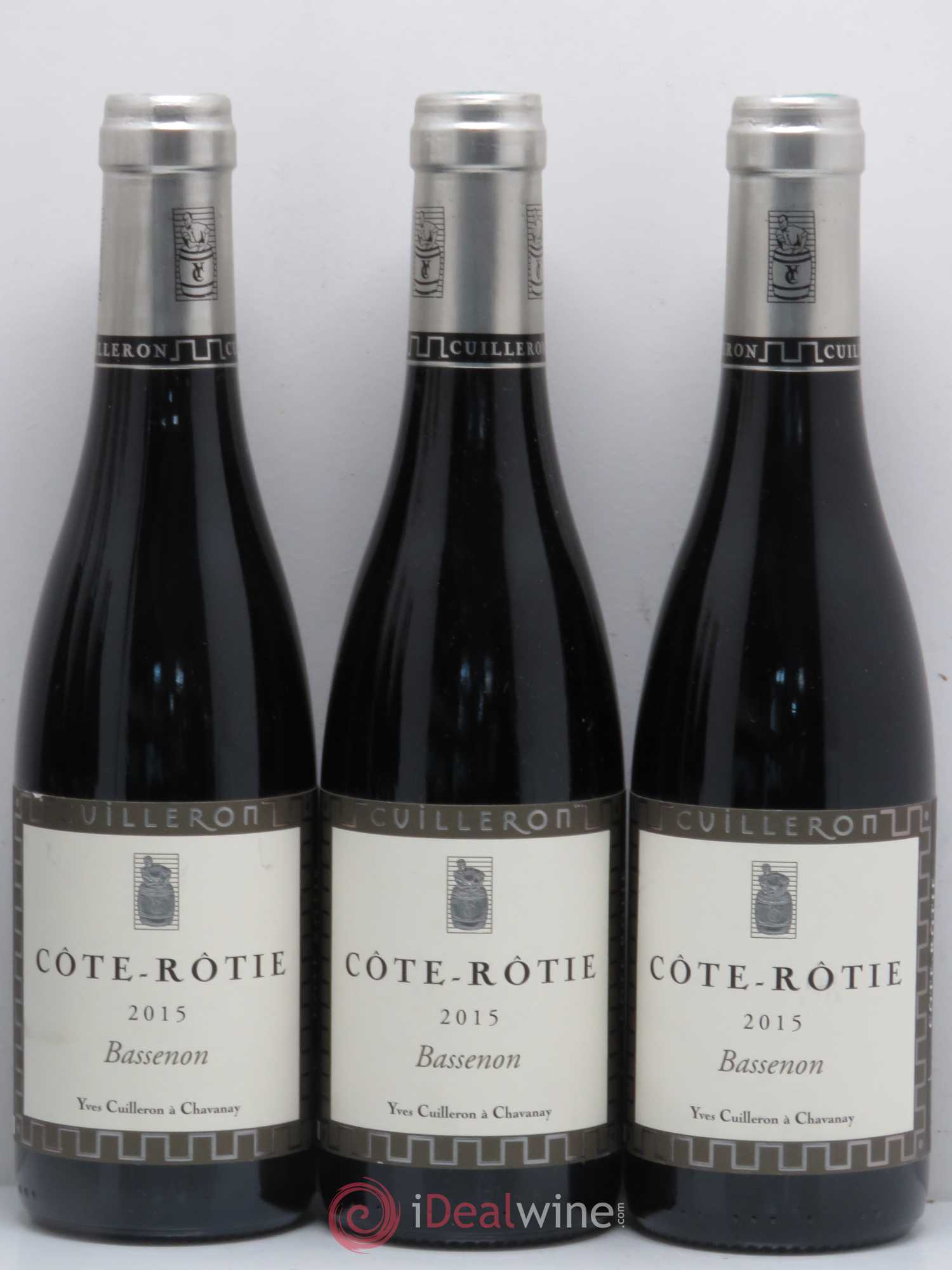 Côte-Rôtie Bassenon Yves Cuilleron (Domaine) 2015 - Lot de 6 demi bouteilles - 1